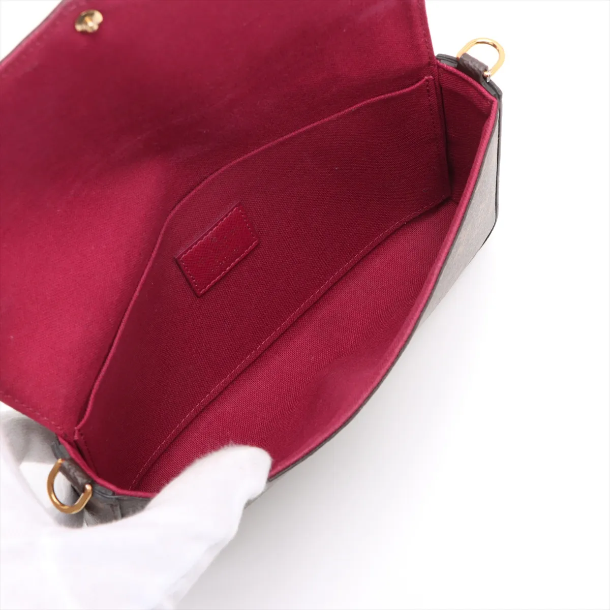 Monogram Pochette Félicie M61276 NZ2129 Brown — view 6