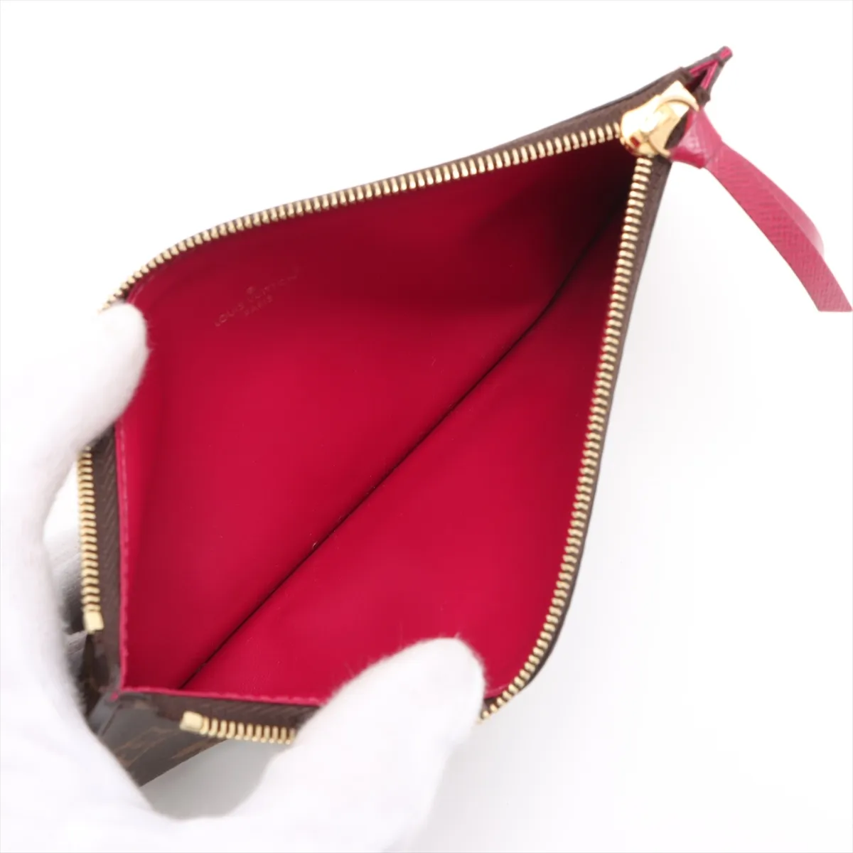 Monogram Pochette Félicie M61276 NZ2129 Brown — view 9