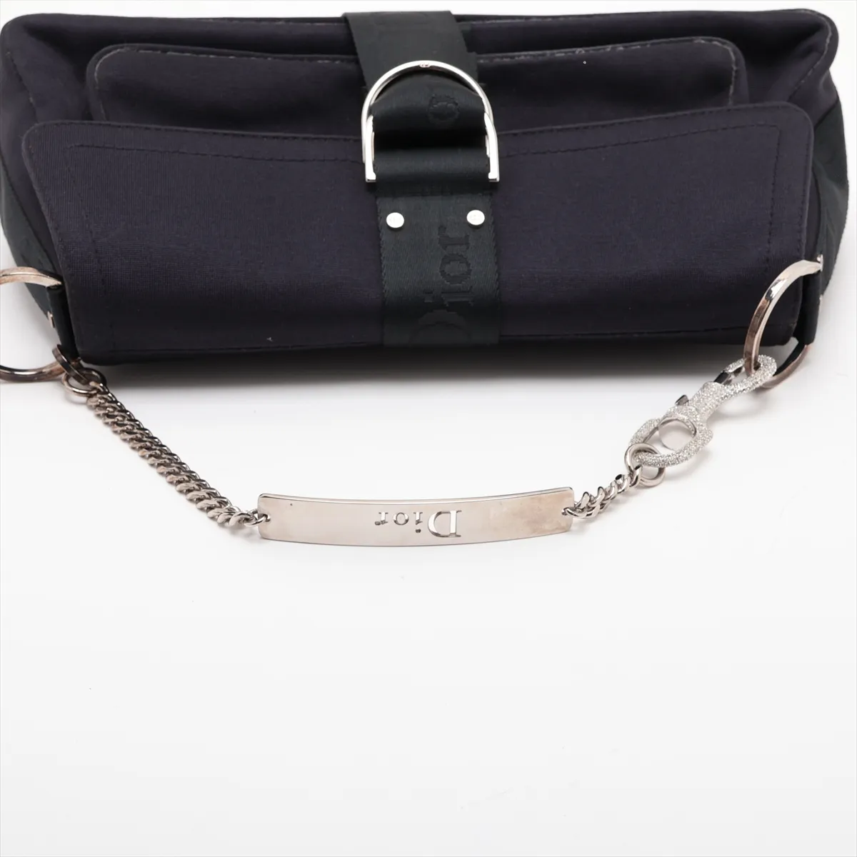 Hardcore Canvas Shoulder Bag, Navy — view 5
