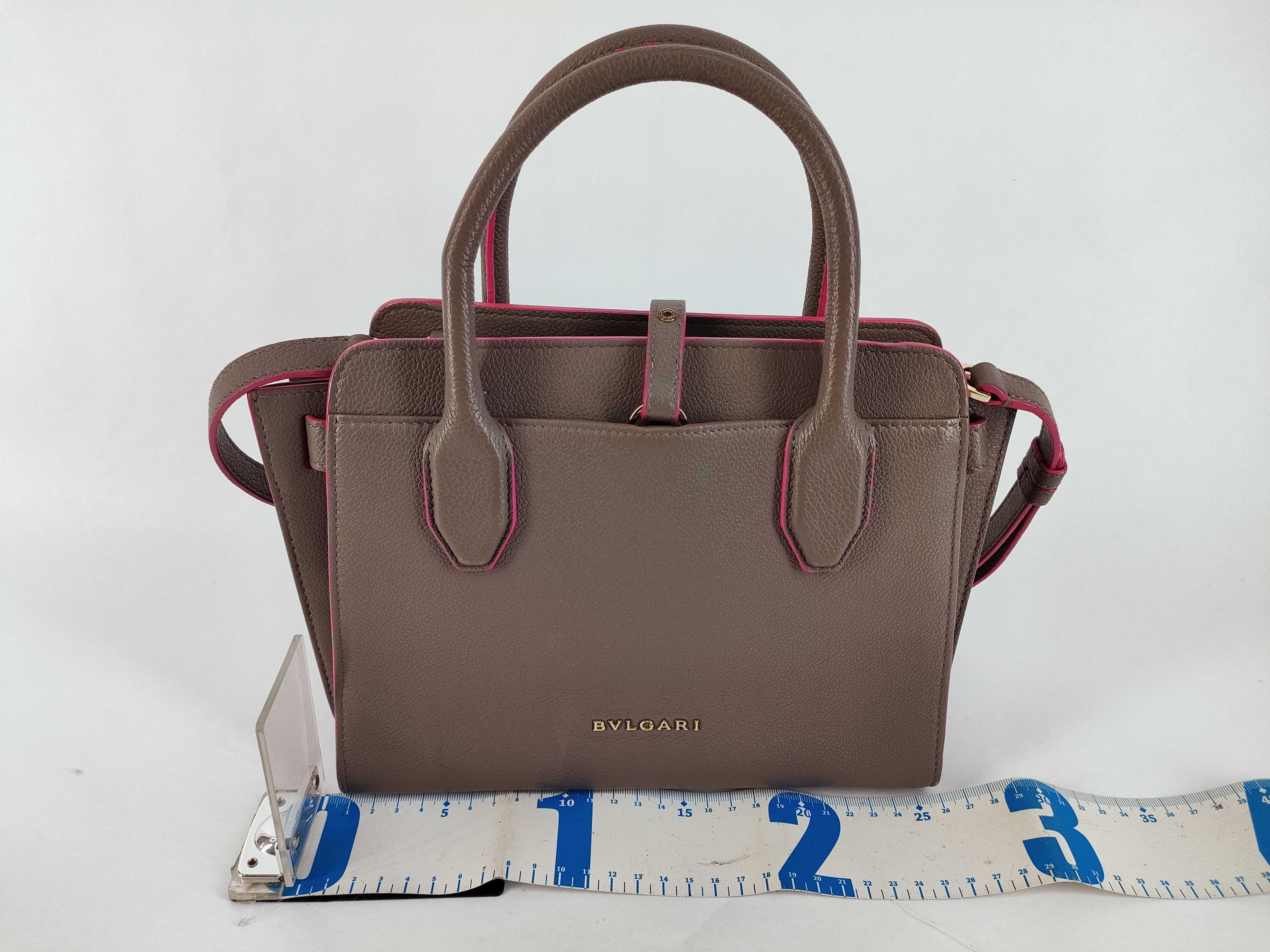 Bulgari Alba Leather Handbag Multicolor Handbag — view 2