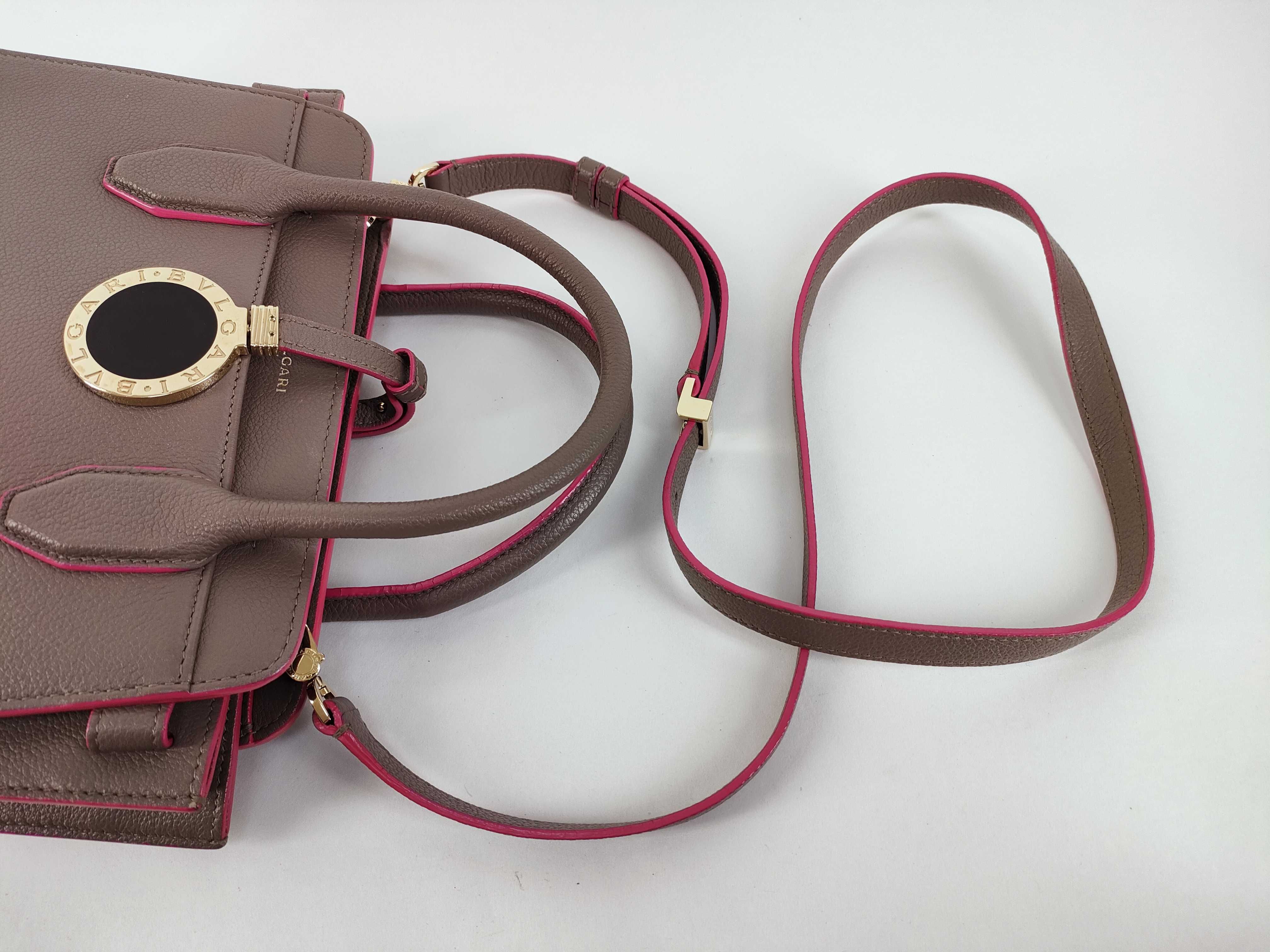 Bulgari Alba Leather Handbag Multicolor Handbag — view 3
