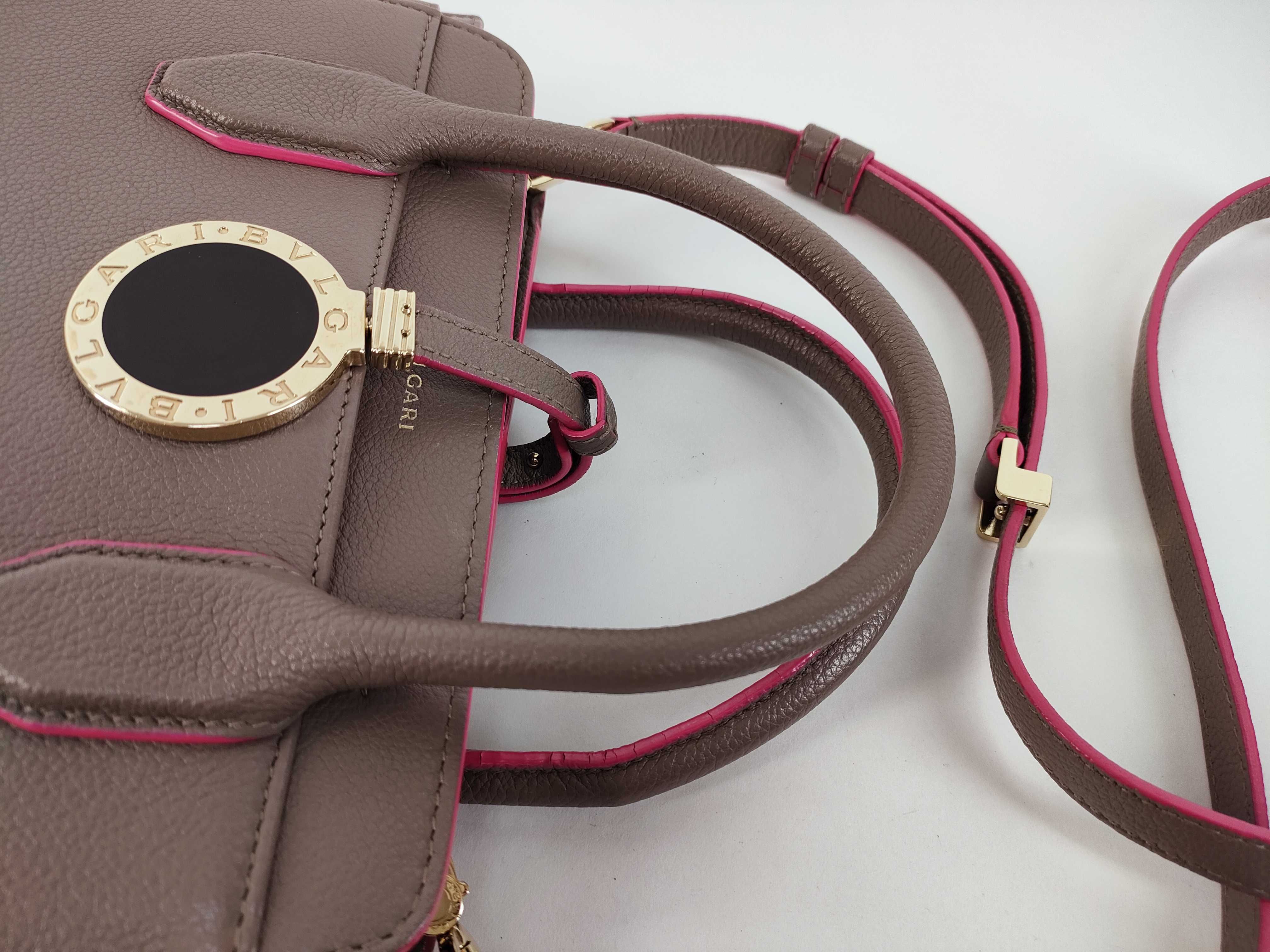 Bulgari Alba Leather Handbag Multicolor Handbag — view 4