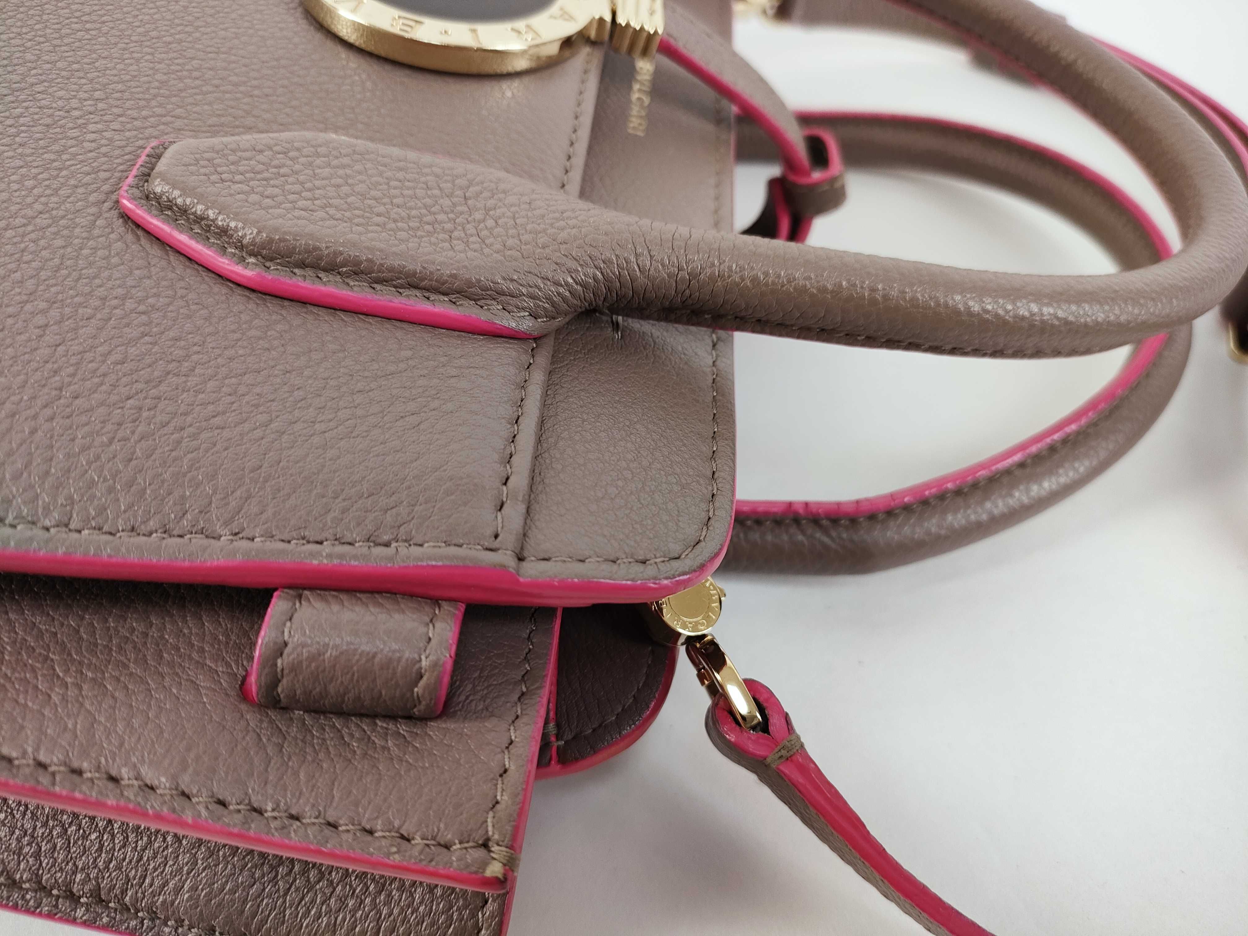 Bulgari Alba Leather Handbag Multicolor Handbag — view 6