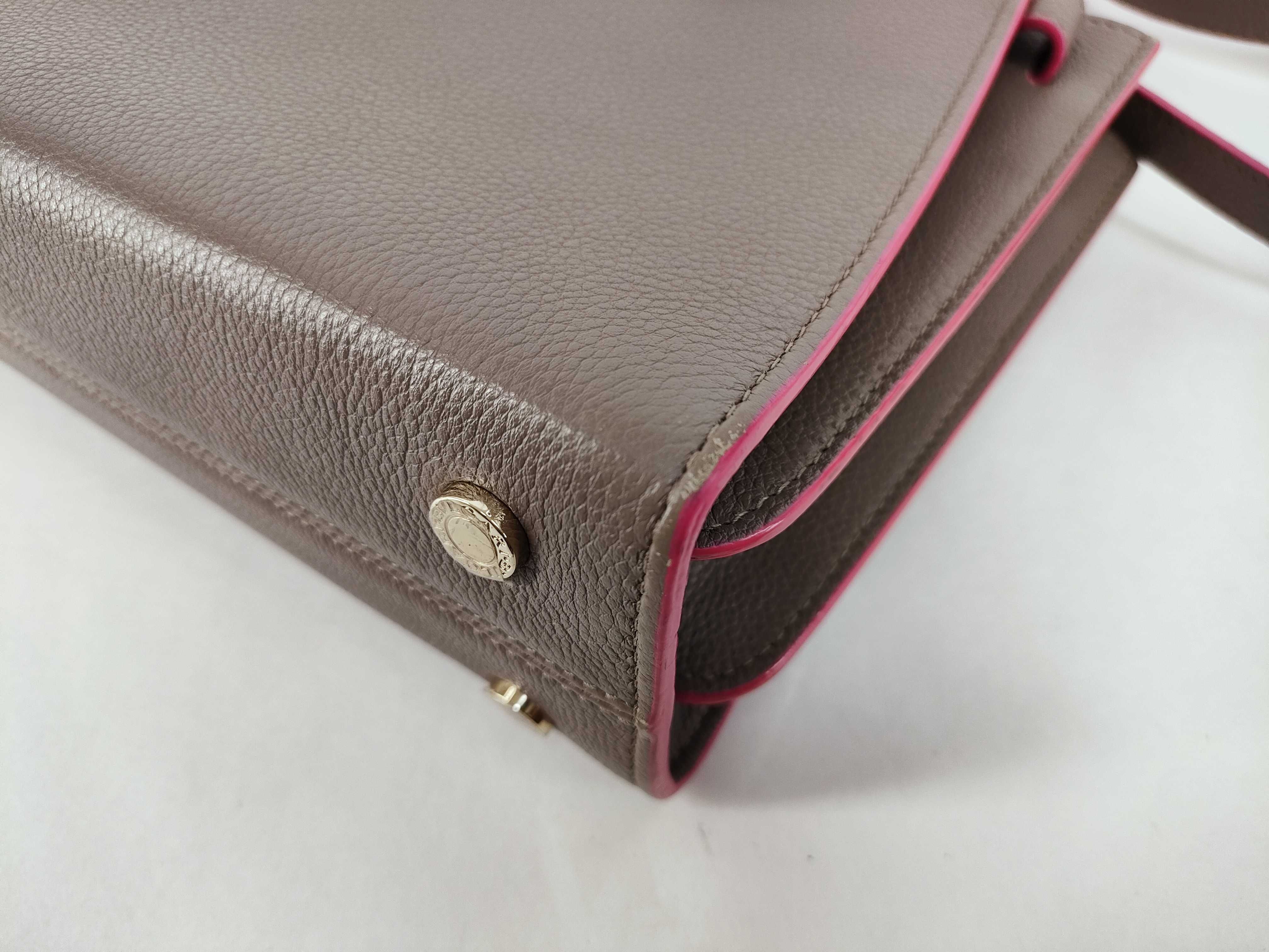 Bulgari Alba Leather Handbag Multicolor Handbag — view 7