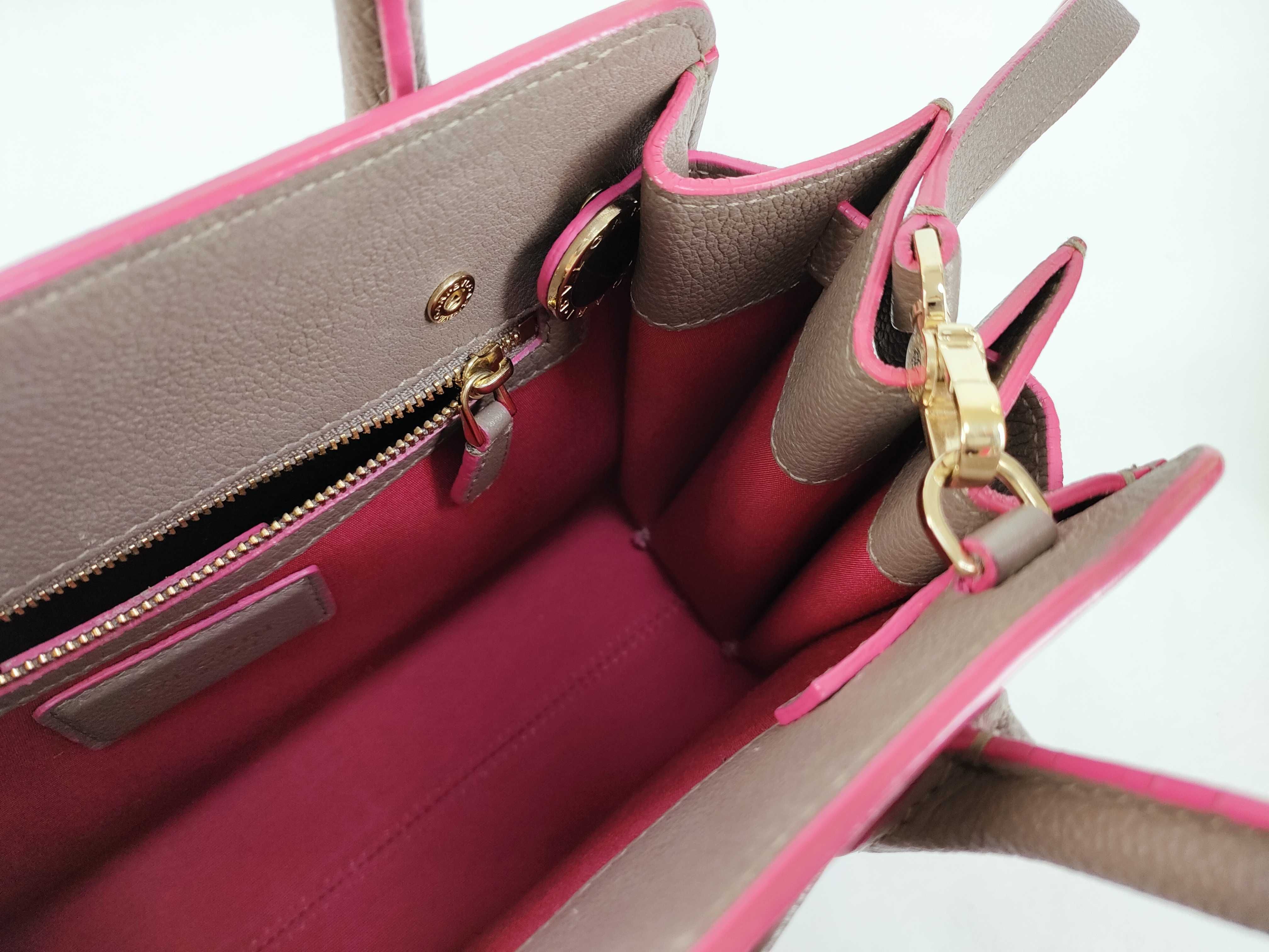 Bulgari Alba Leather Handbag Multicolor Handbag — view 10