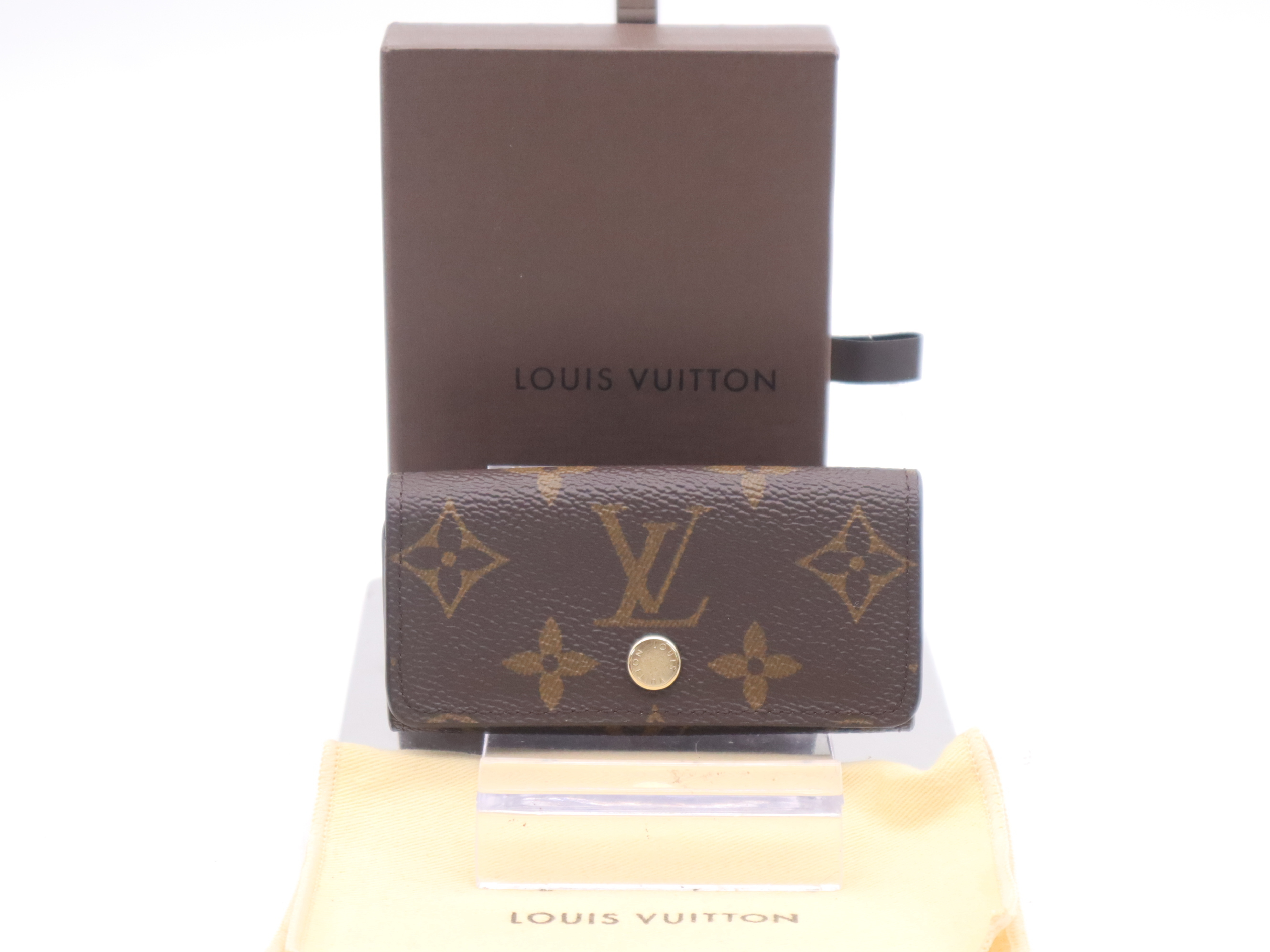 M69517 Monogram Multicles 4 Key Case/Key Holder (with dust bag and box)