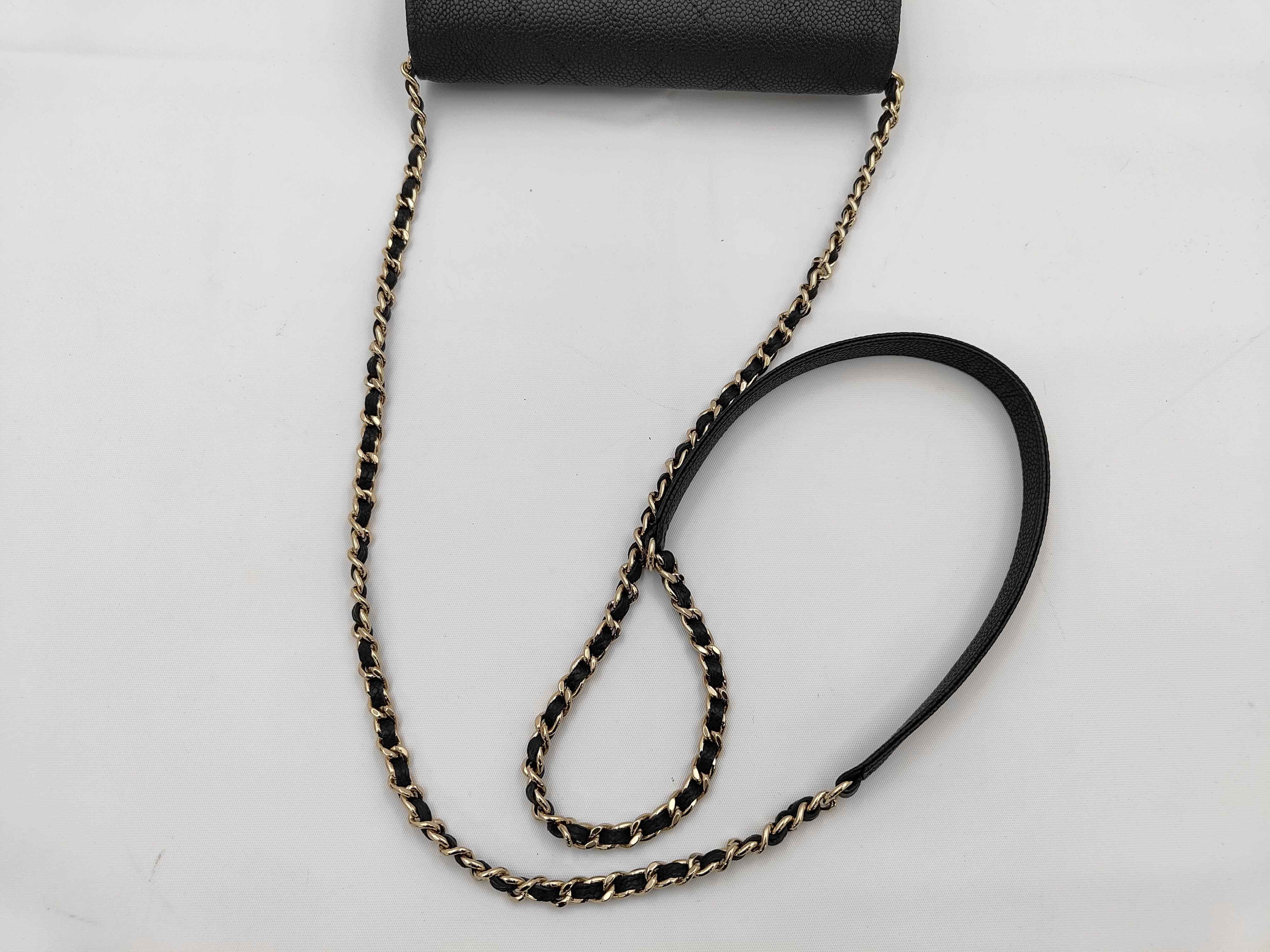 Half Coco Caviar Skin Matelassé Shoulder Bag (with original seal, serial number in the 25s) — view 3