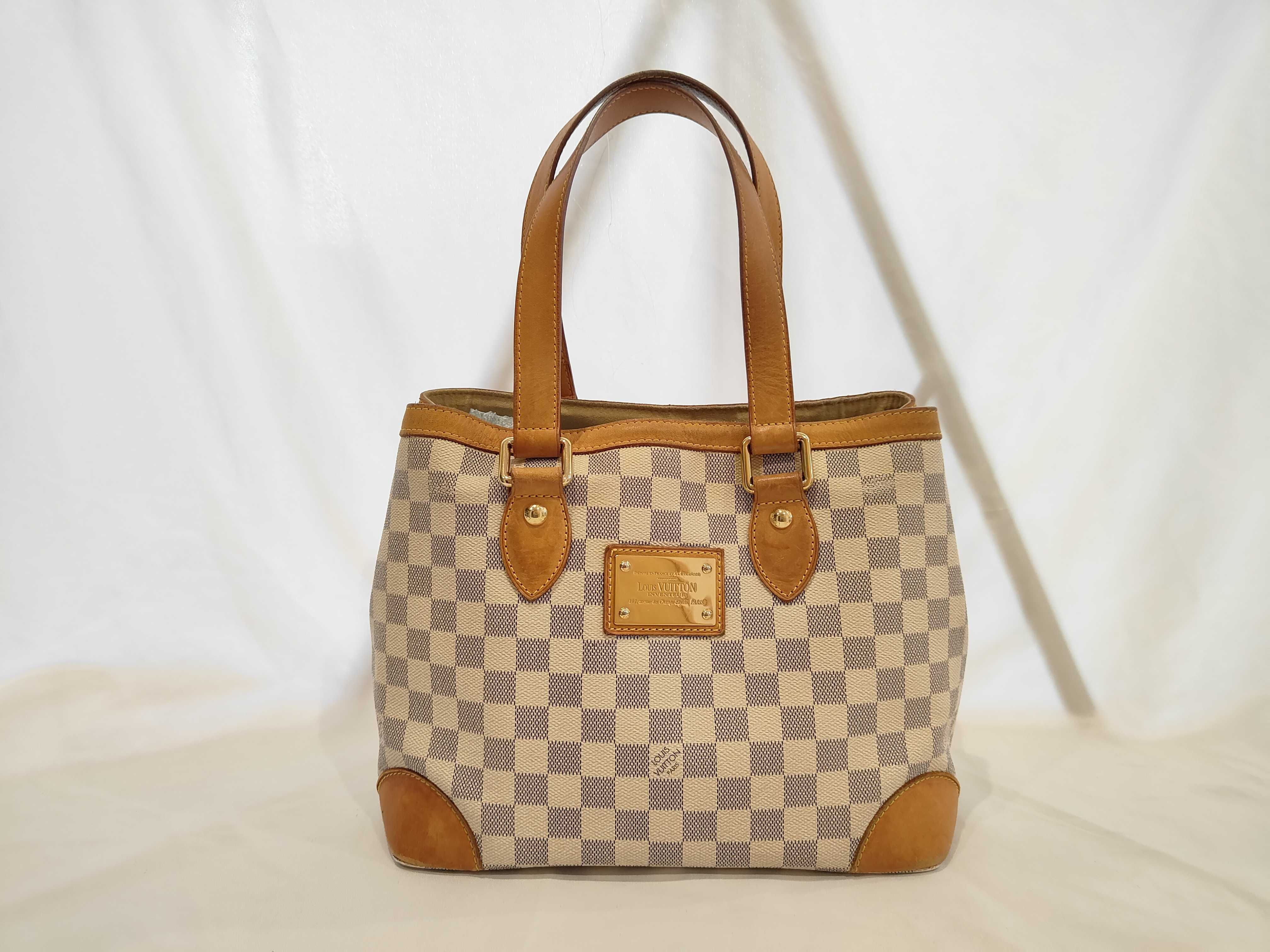 Damier Azur N51207 Hampstead PM Tote Bag