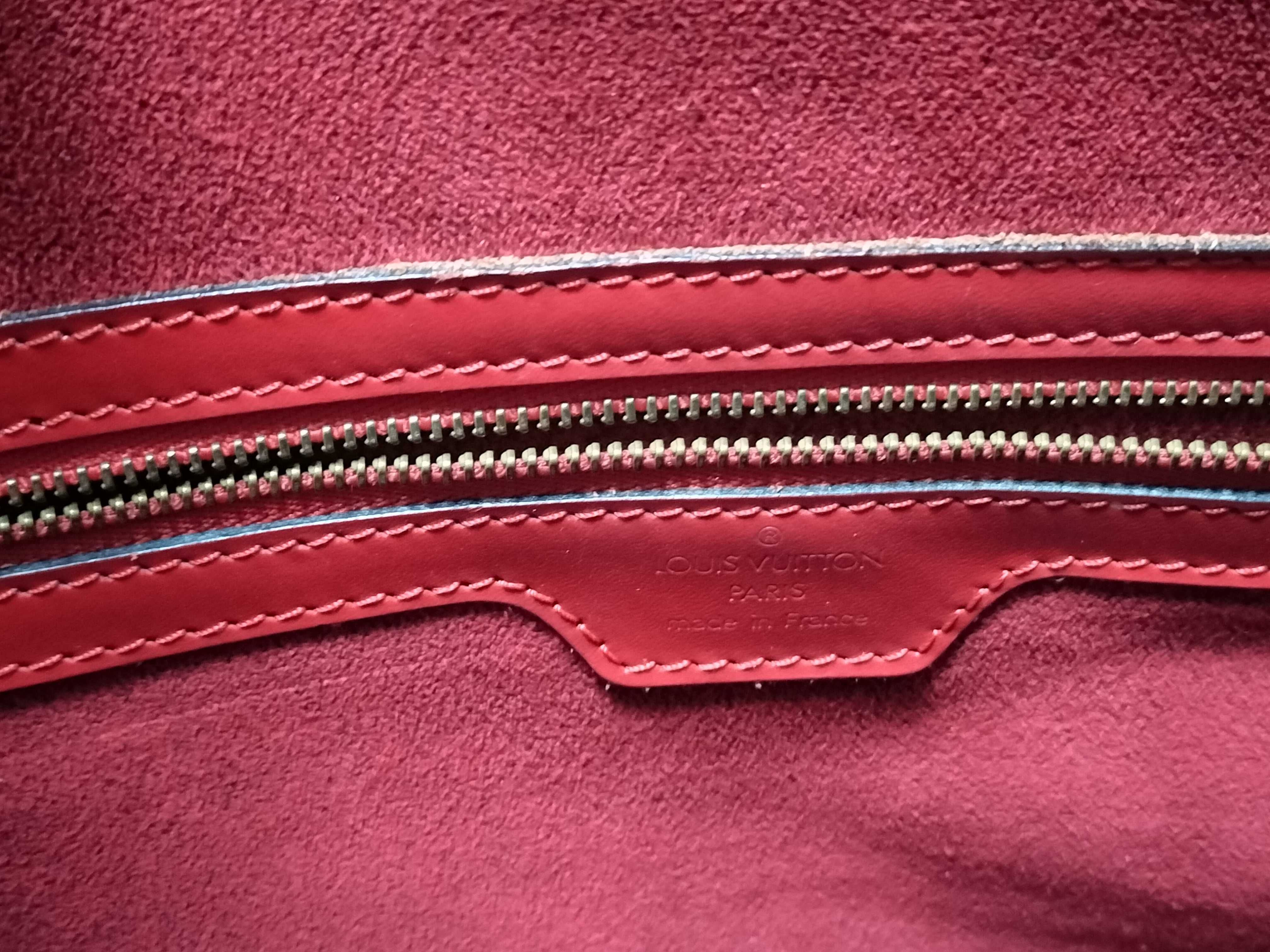 Epi LV Lussac Red Shoulder Bag — view 11