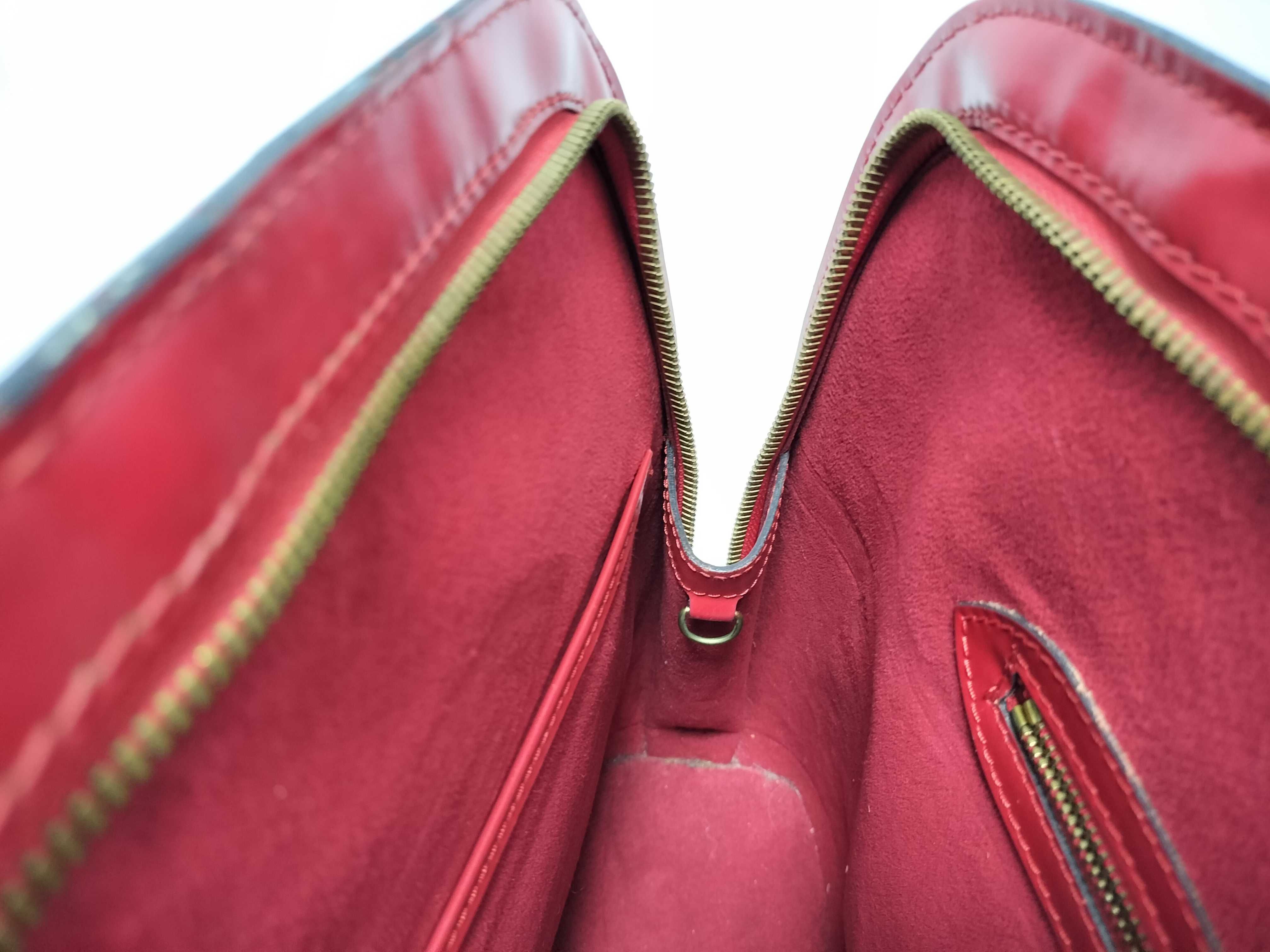 Epi LV Lussac Red Shoulder Bag — view 12