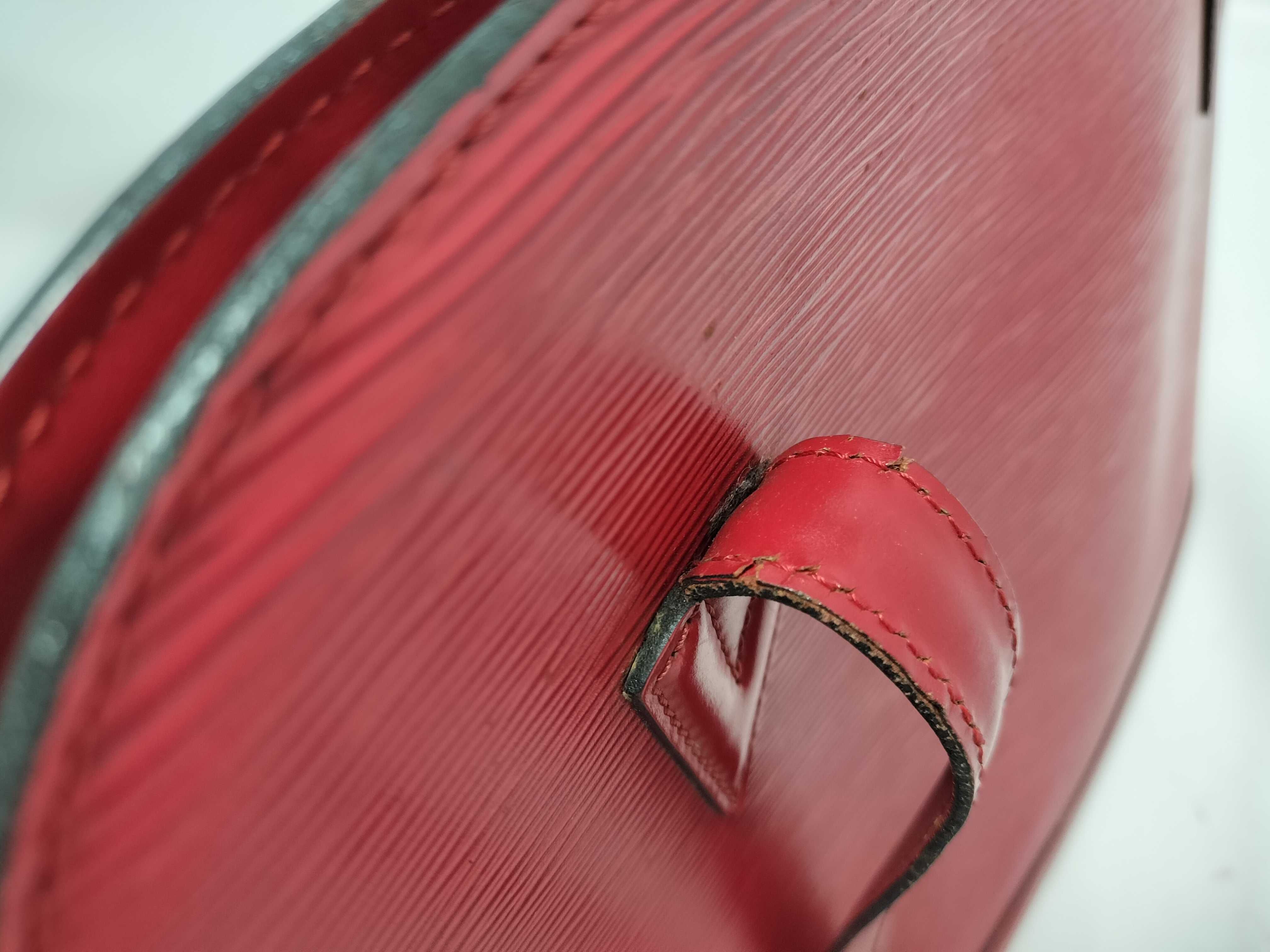 Epi LV Lussac Red Shoulder Bag — view 6