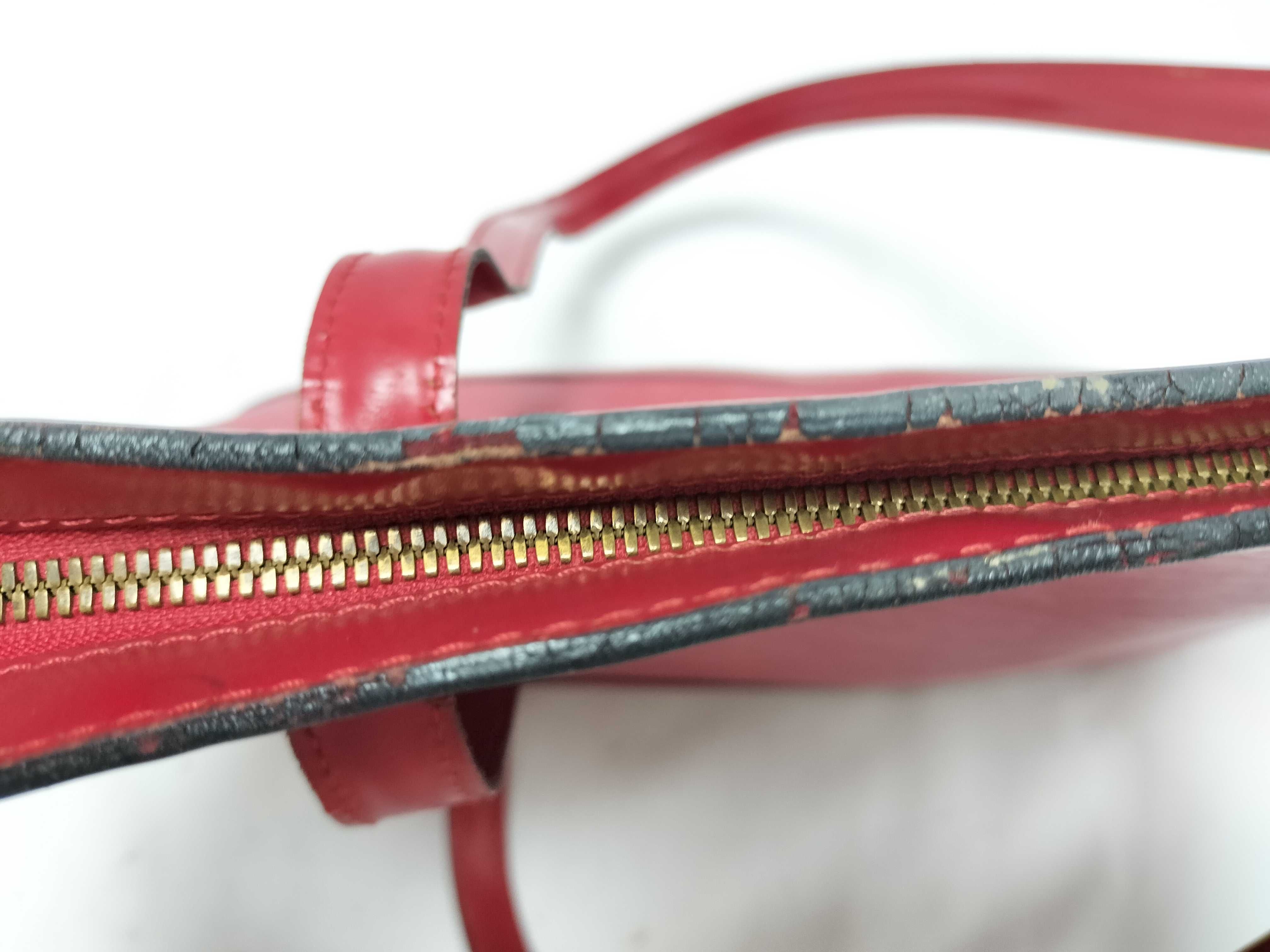 Epi LV Lussac Red Shoulder Bag — view 7
