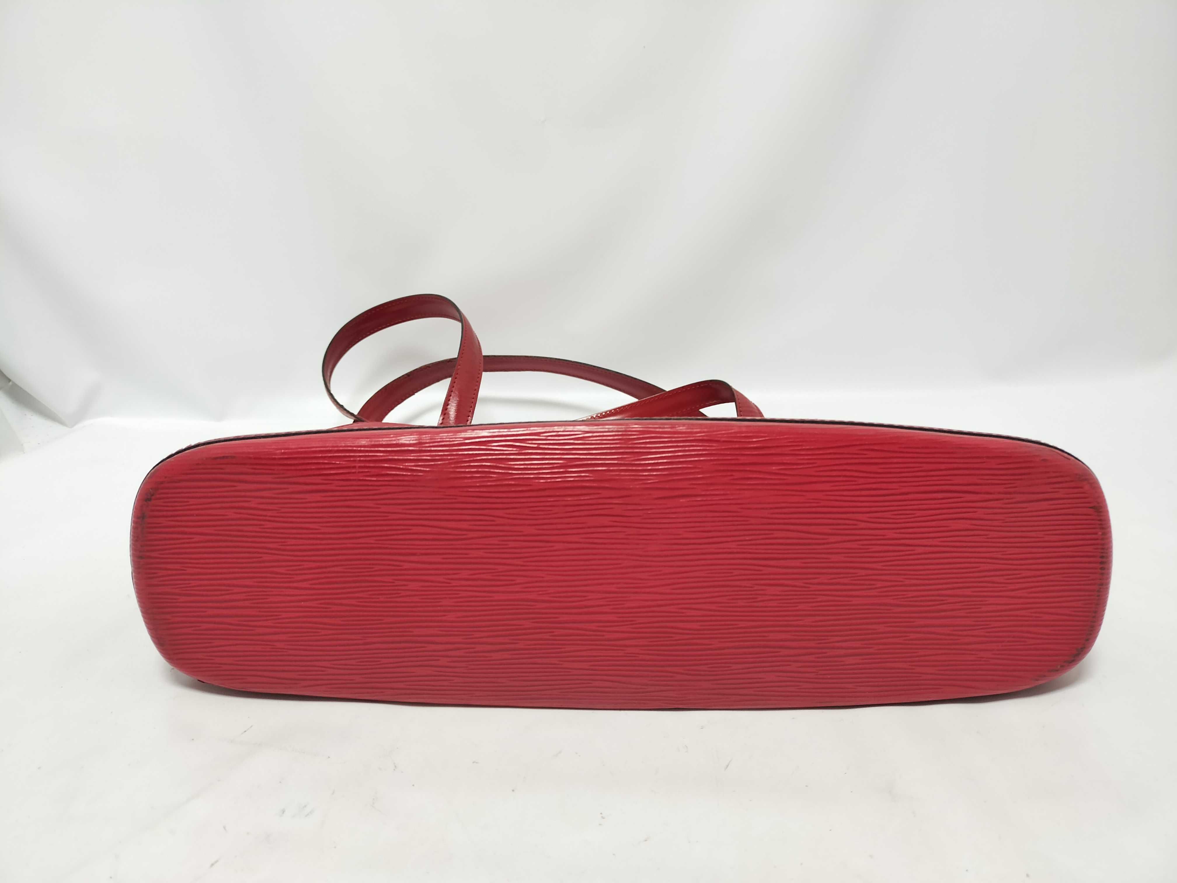 Epi LV Lussac Red Shoulder Bag — view 8