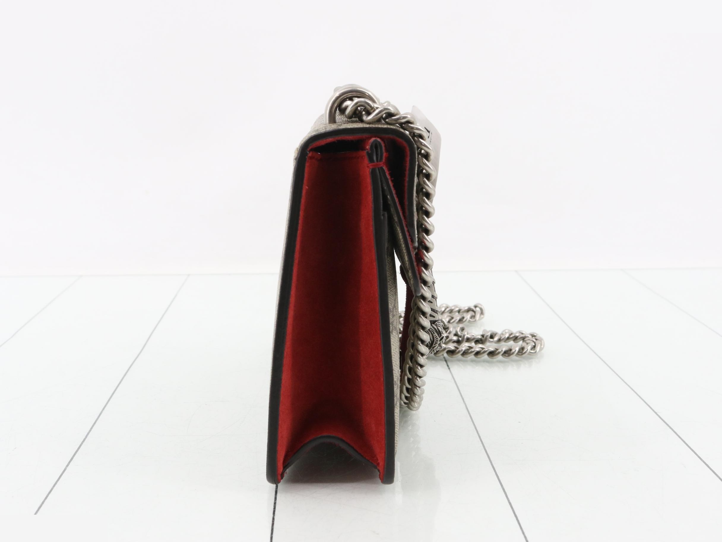 Dionysus GG Blooms Suede Chain Shoulder Bag — view 4