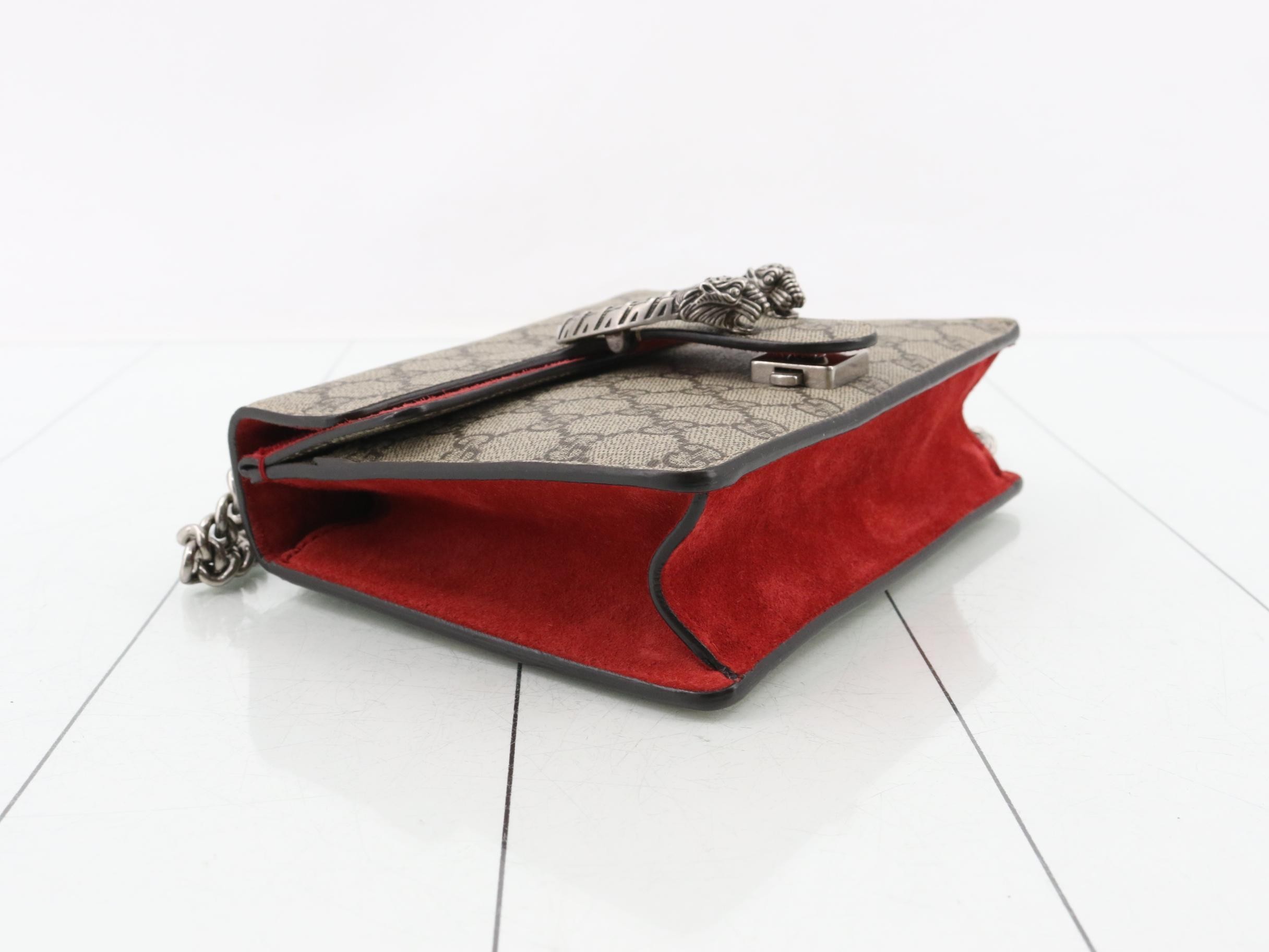 Dionysus GG Blooms Suede Chain Shoulder Bag — view 5
