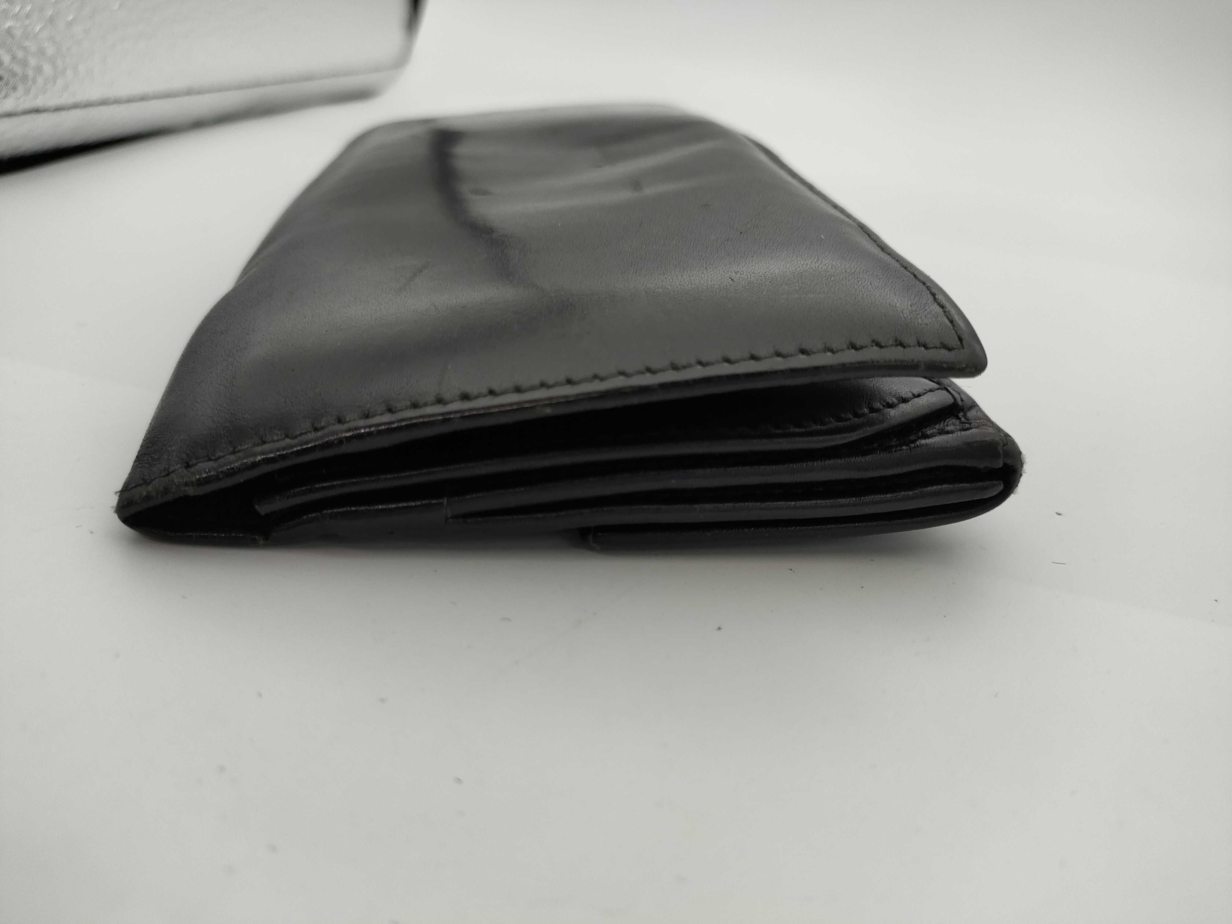 Metal Clasp Leather Long Wallet — view 11
