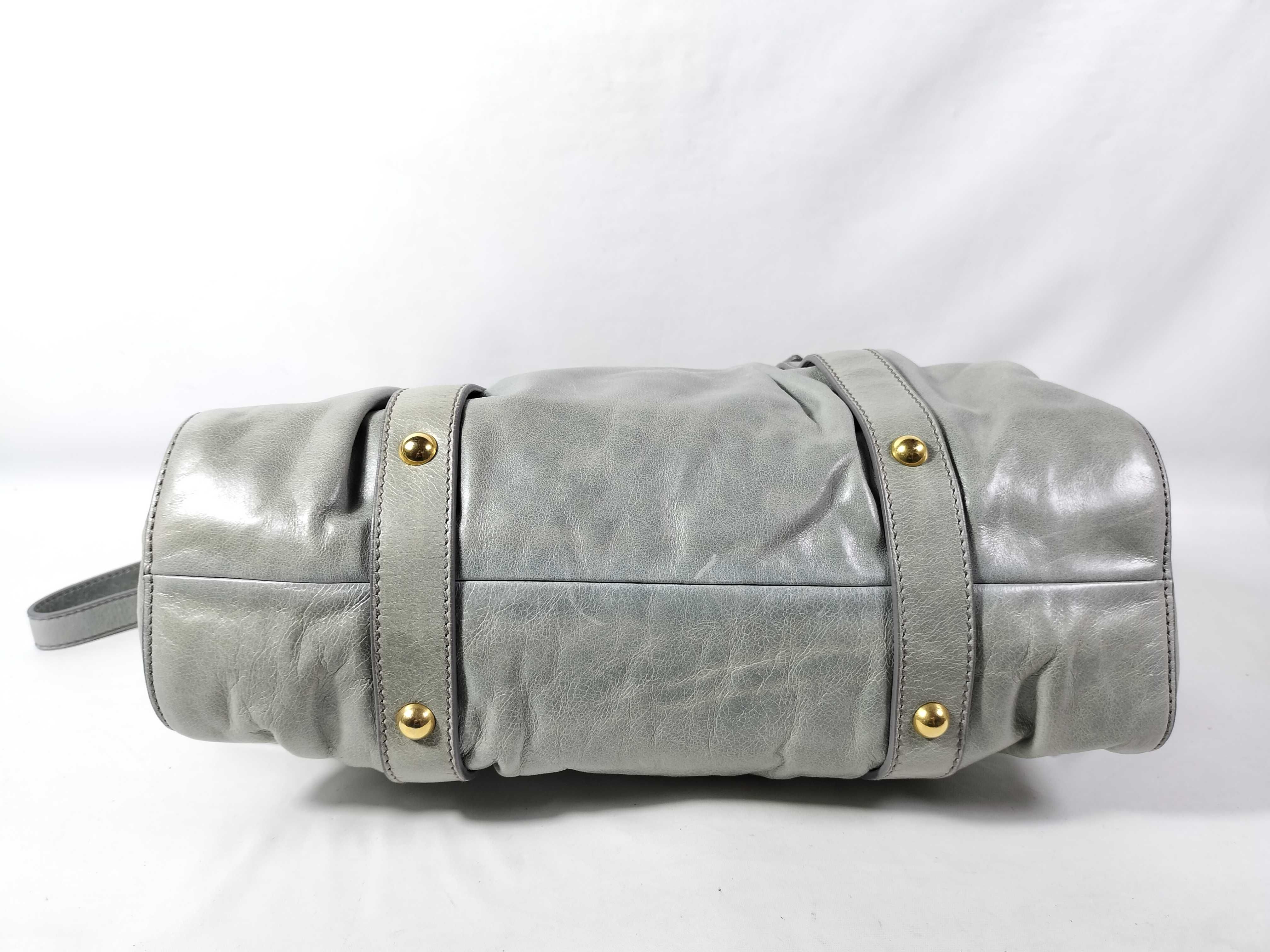 Vitello Luxe Handbag, 2-way Shoulder Bag, Gathered Shoulder Bag — view 7