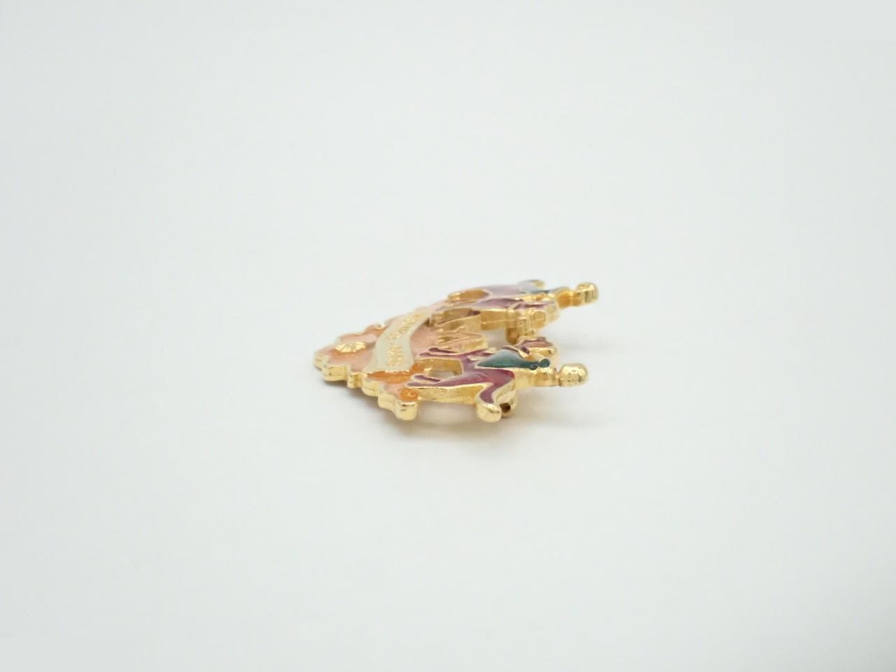Dog and Girl Brooch — view 3