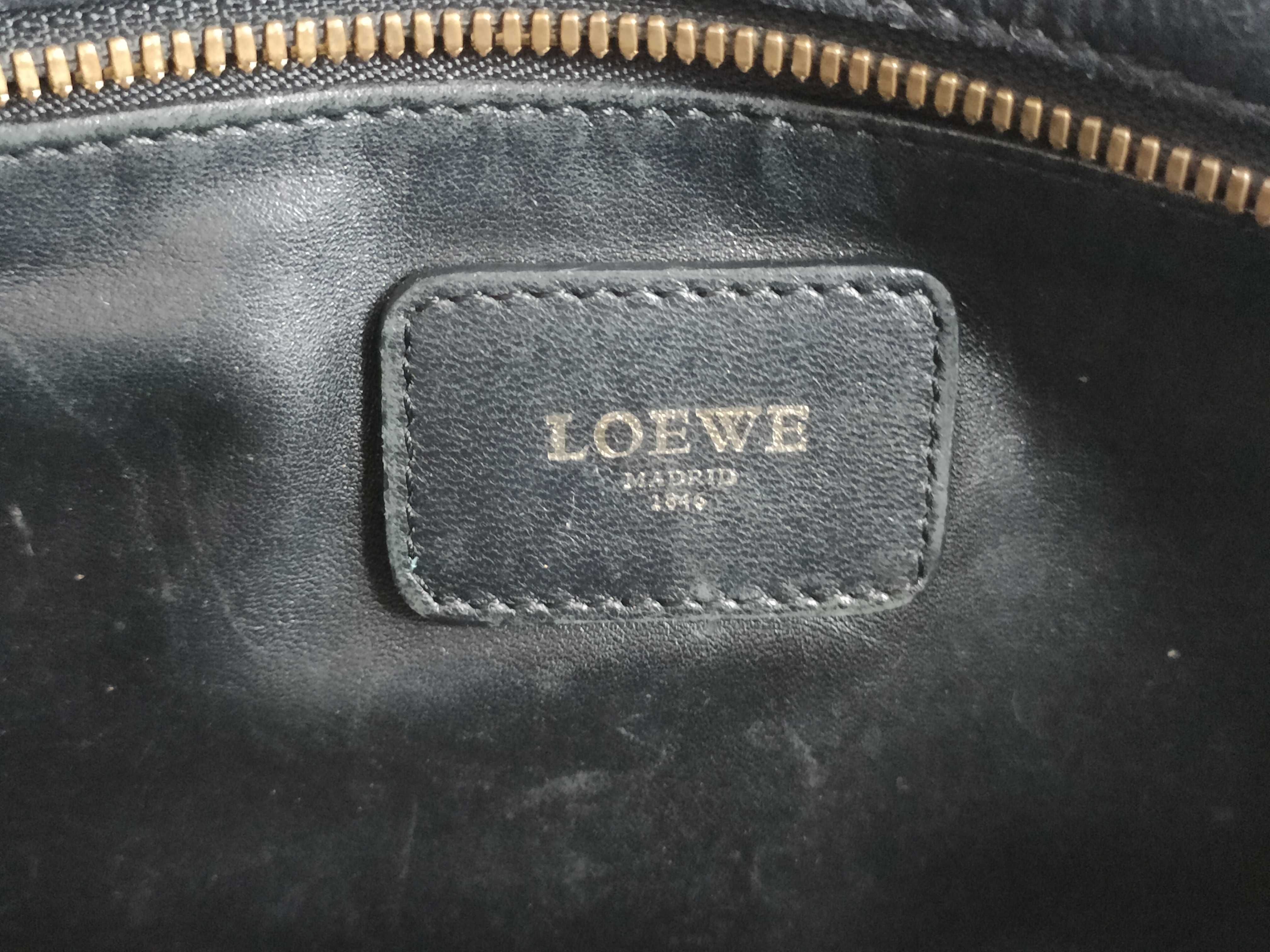 Amazona 28 Leather Handbag, Black — view 12
