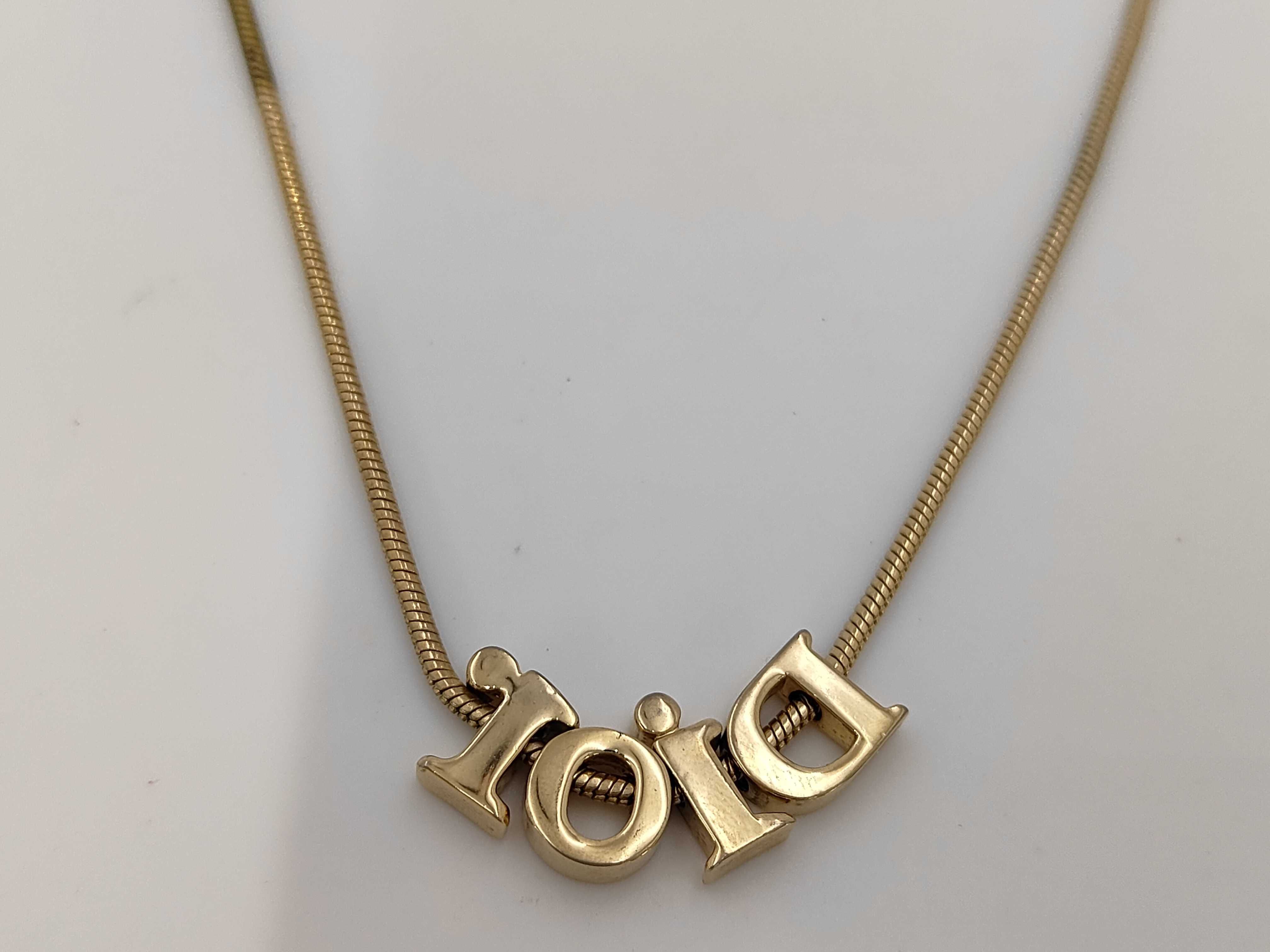 Logo Gold NC Necklace — view 2