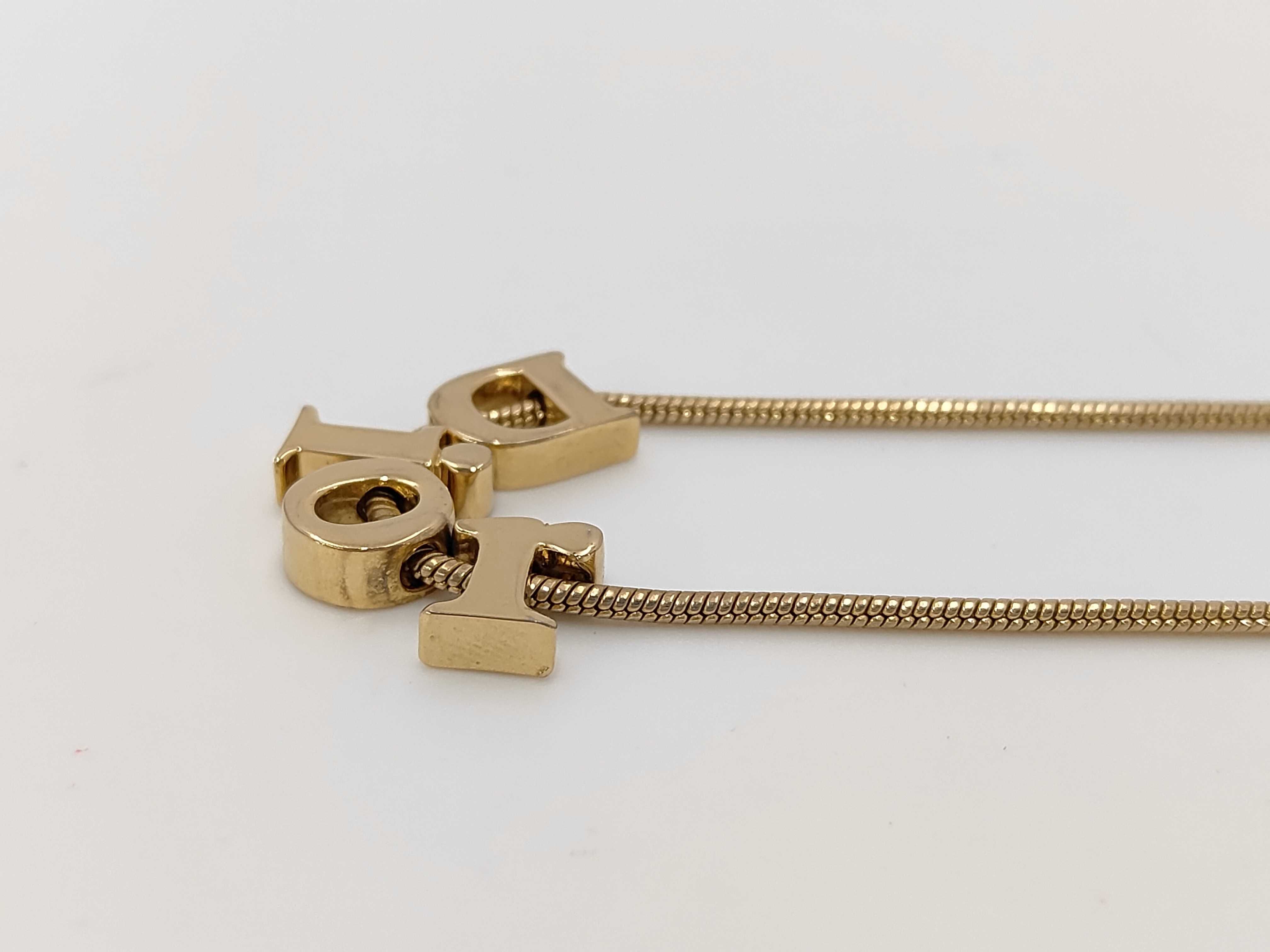 Logo Gold NC Necklace — view 3