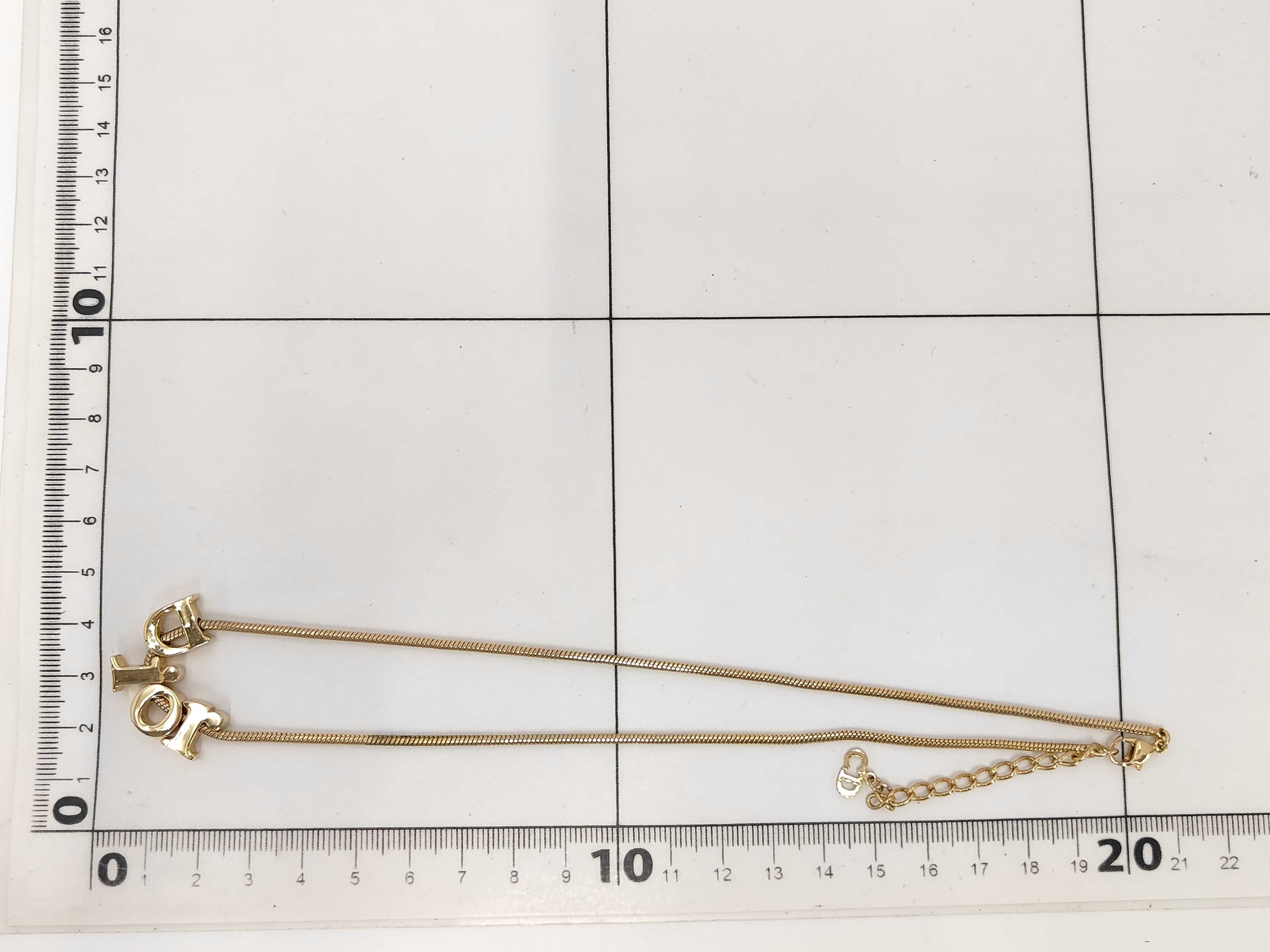 Logo Gold NC Necklace — view 6