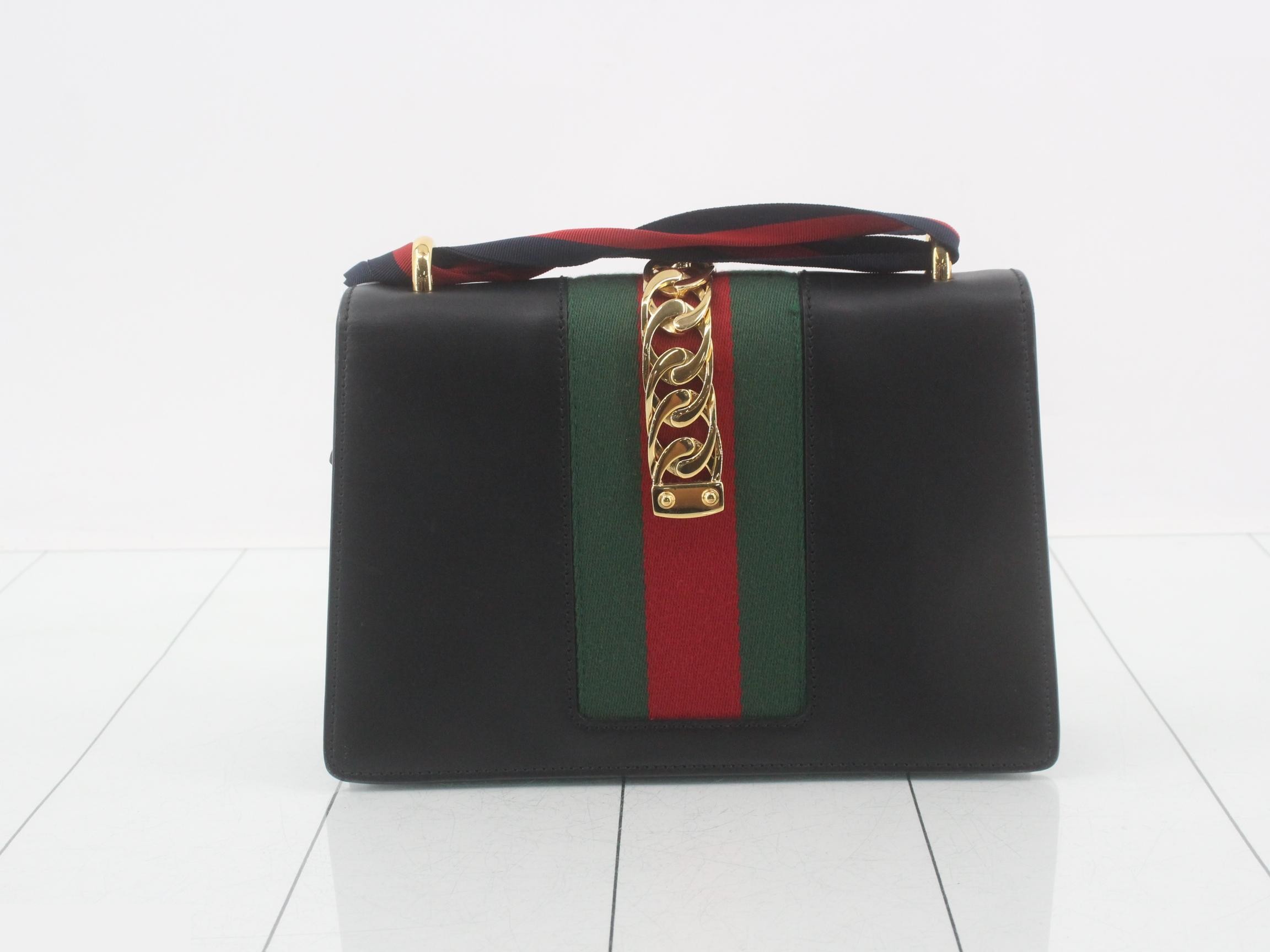 Sylvie Leather Shoulder Bag — view 2