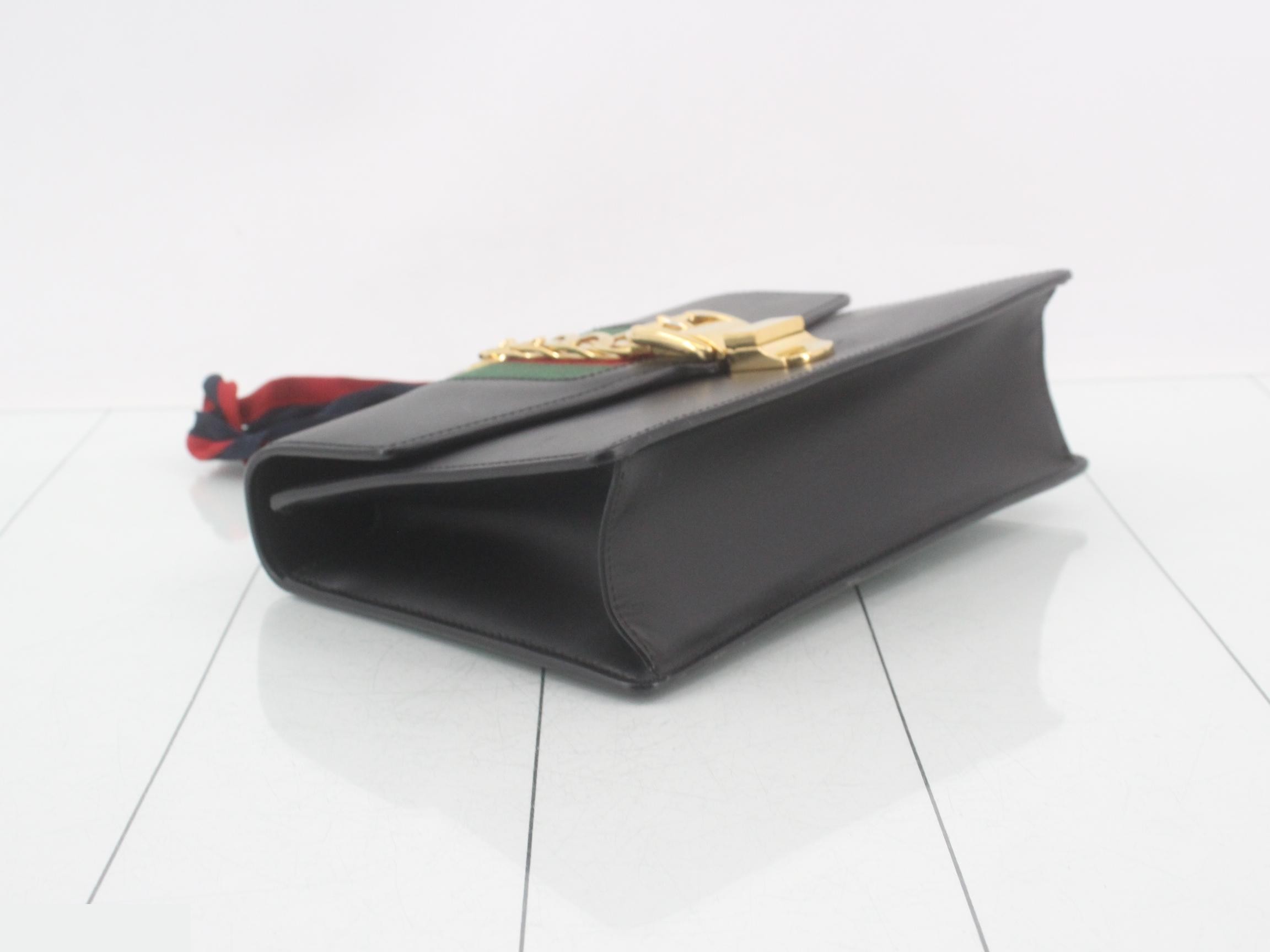 Sylvie Leather Shoulder Bag — view 5