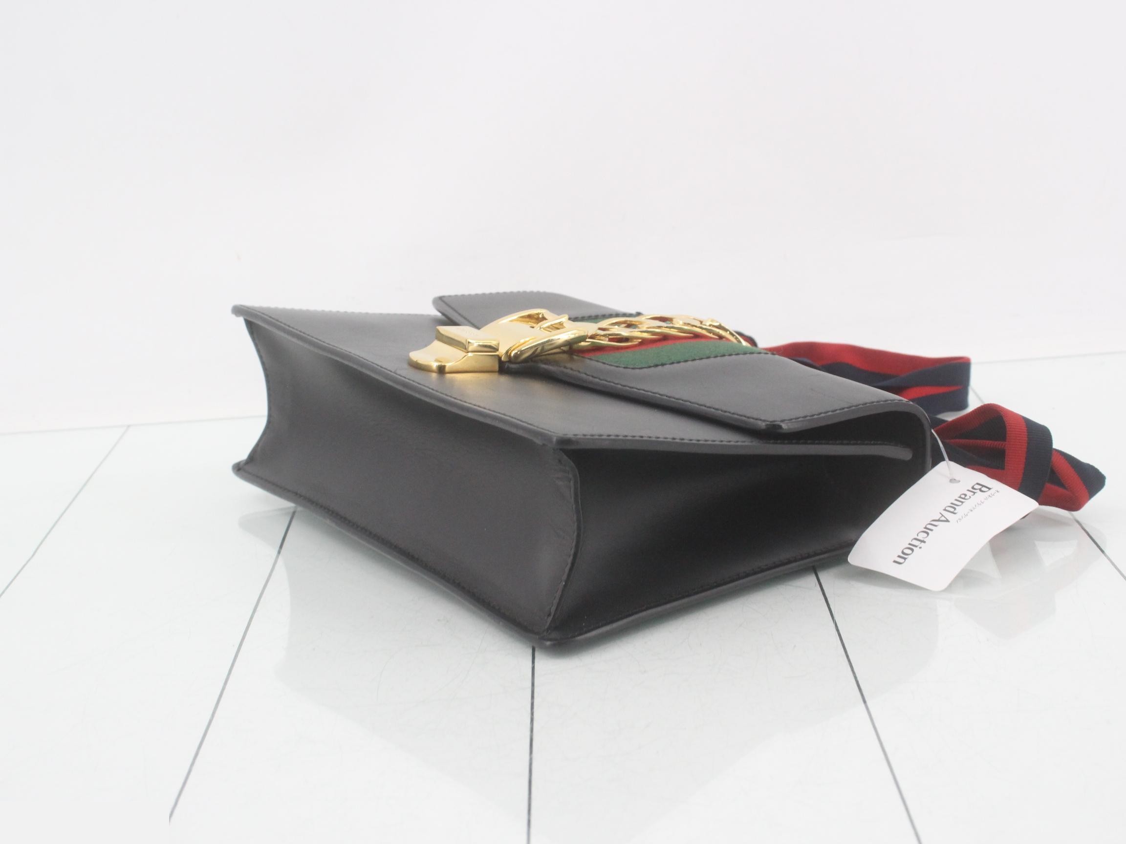 Sylvie Leather Shoulder Bag — view 6