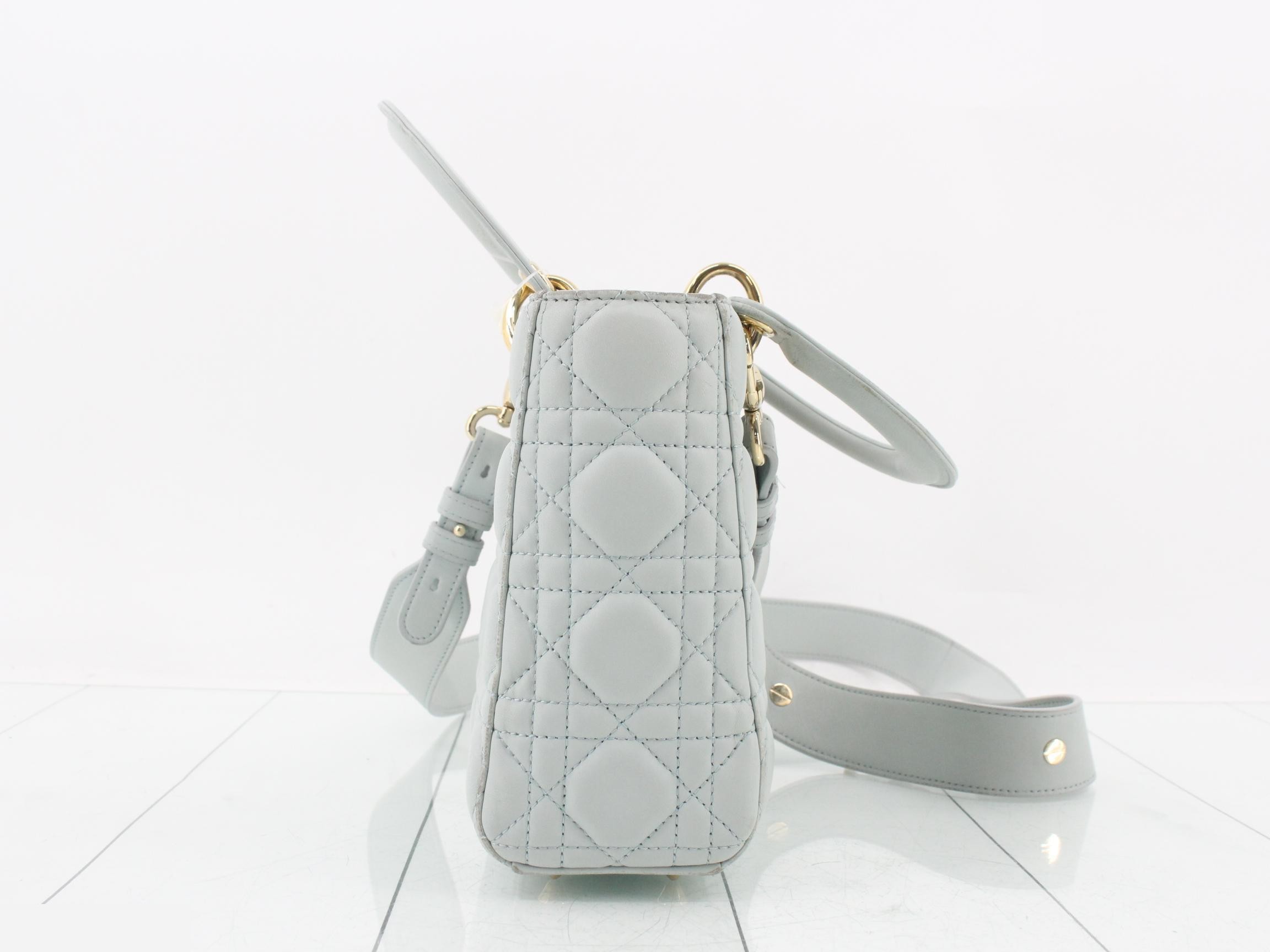 Lady Dior Cannage 2-way handbag — view 4