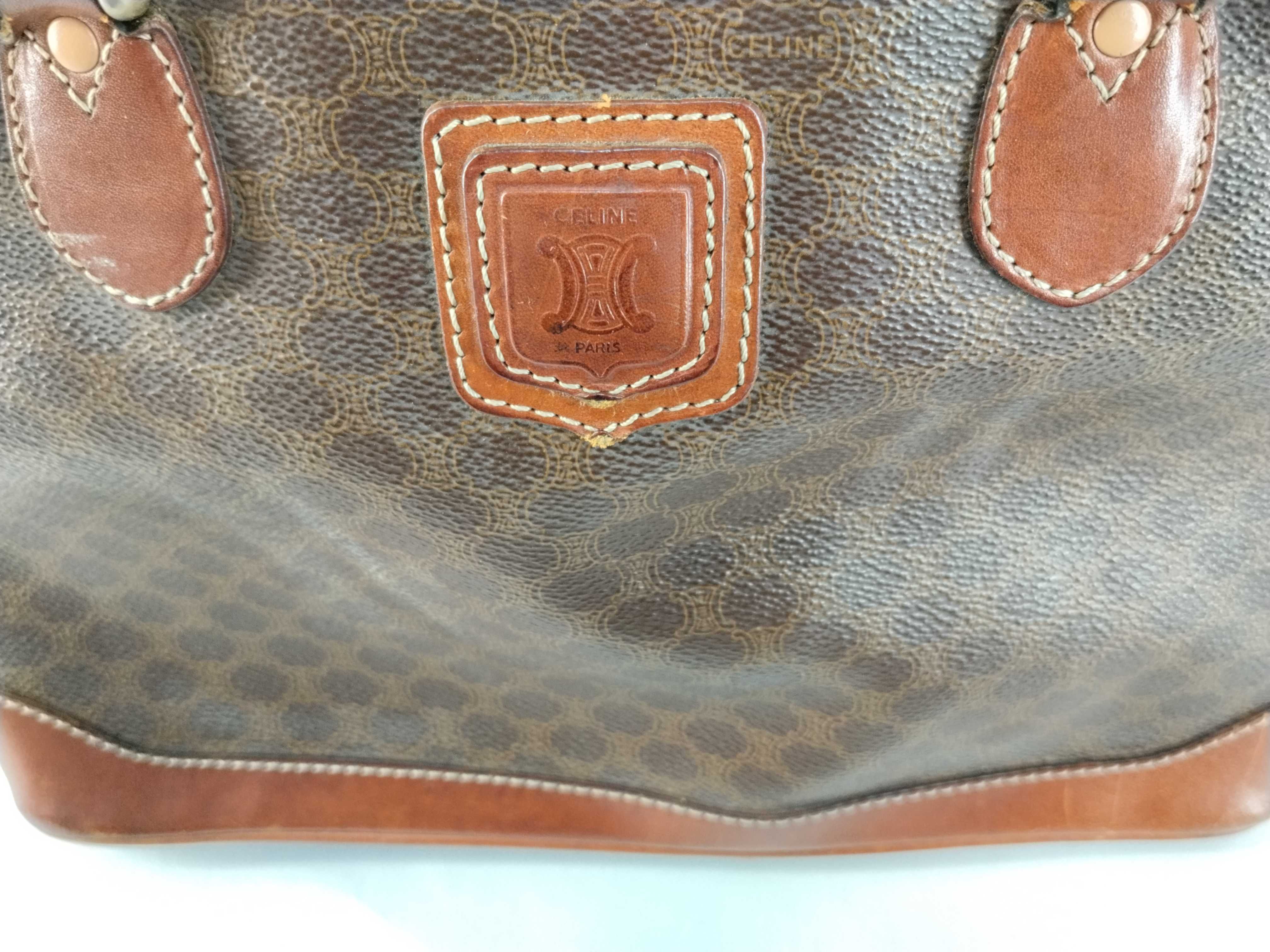 Macadam Leather Handbag — view 9