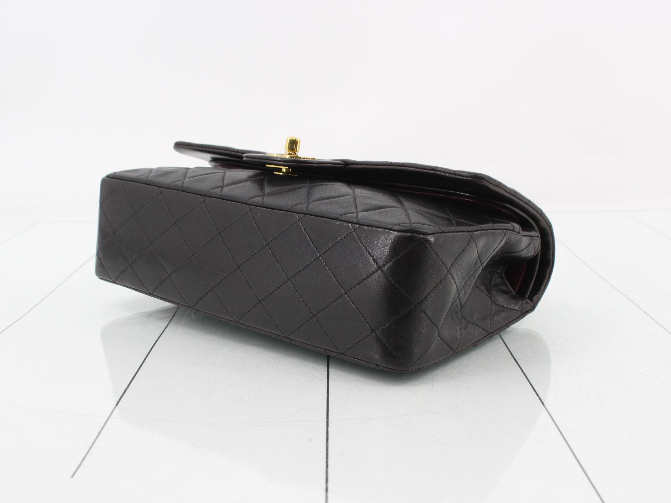Lambskin Matelassé 25 Double Flap Double Chain Shoulder Bag — view 6