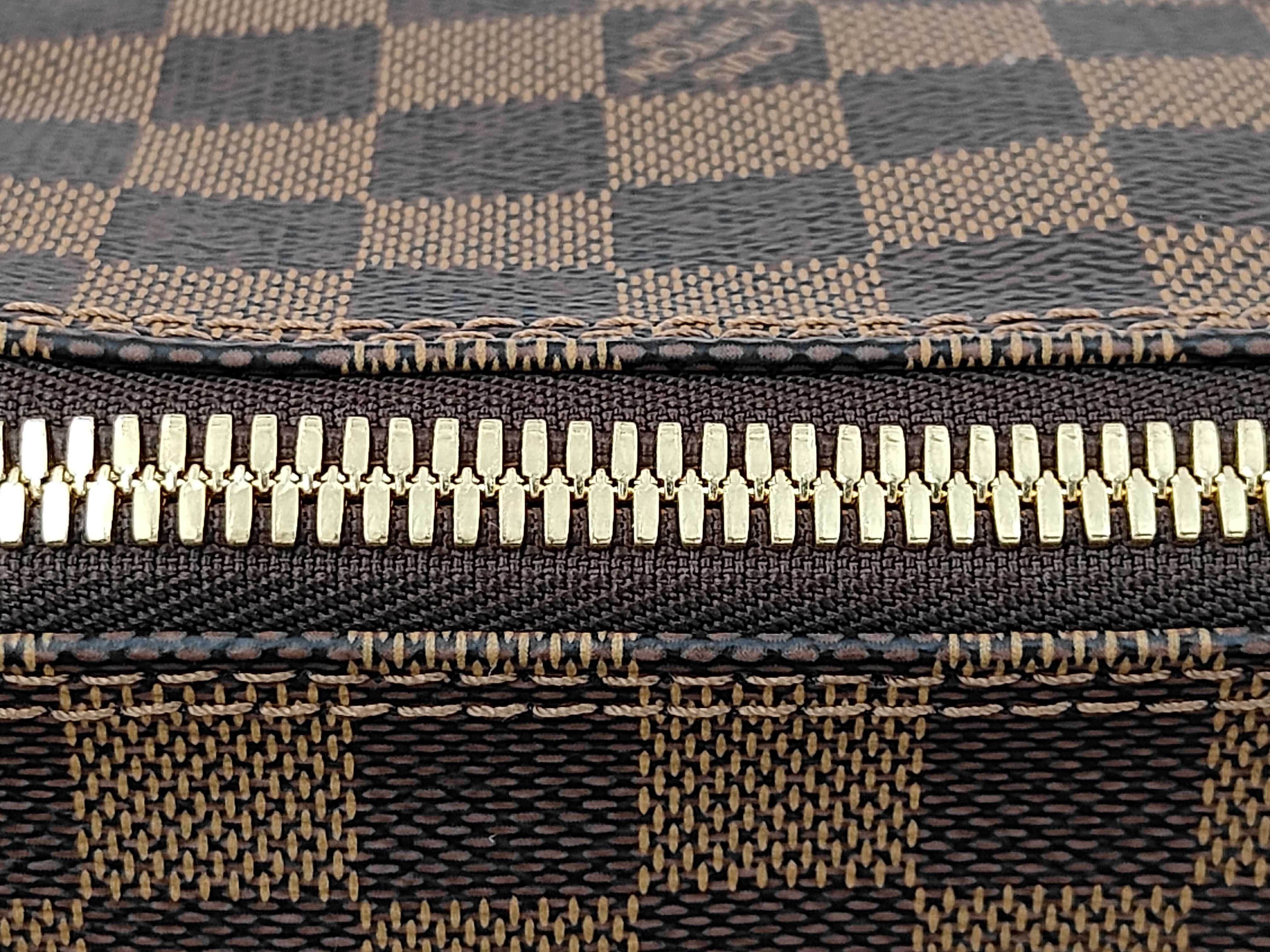 Damier Saleya MM Tote Bag N51182 Serial FL1077 — view 6
