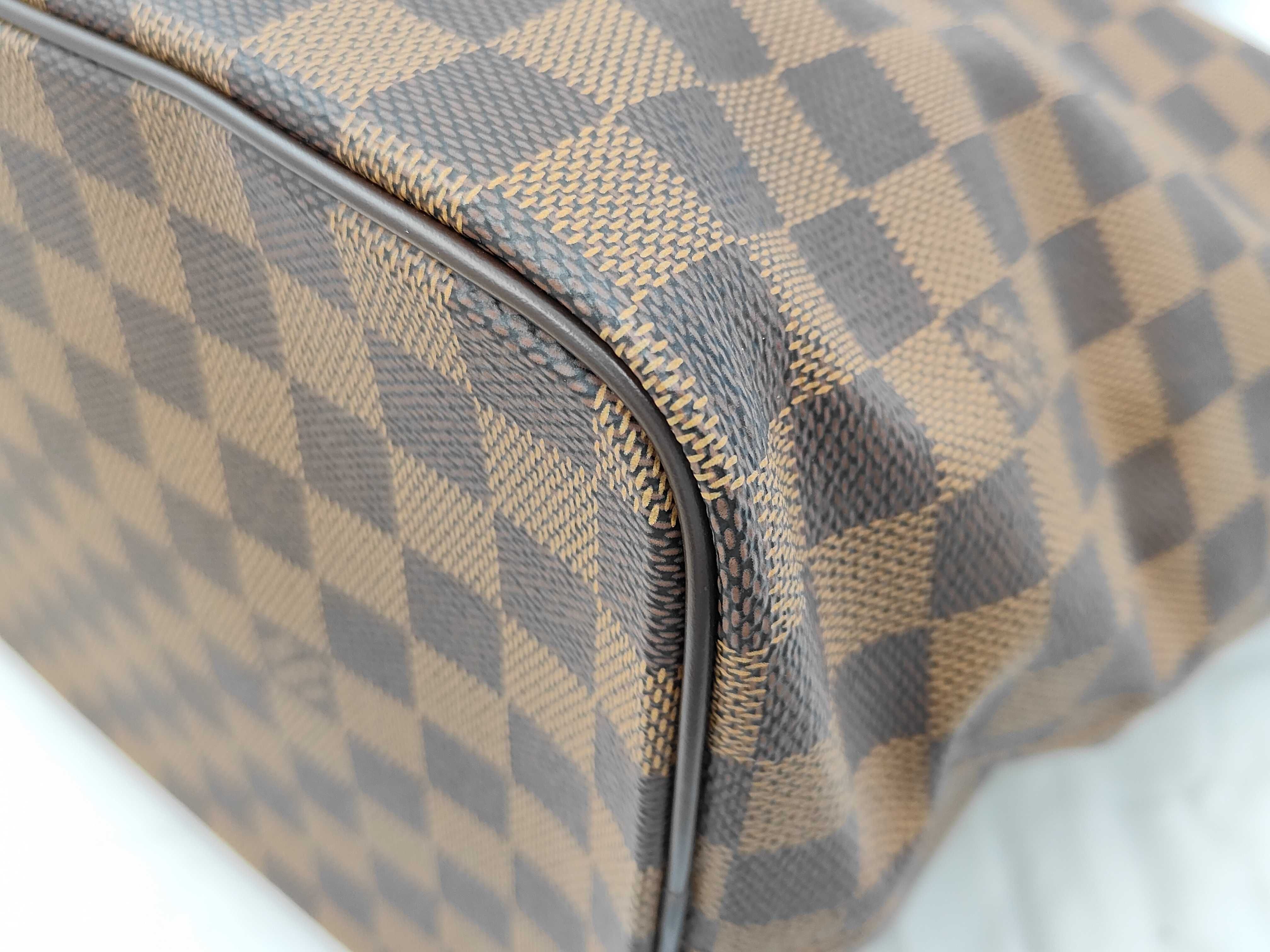 Damier Saleya MM Tote Bag N51182 Serial FL1077 — view 7
