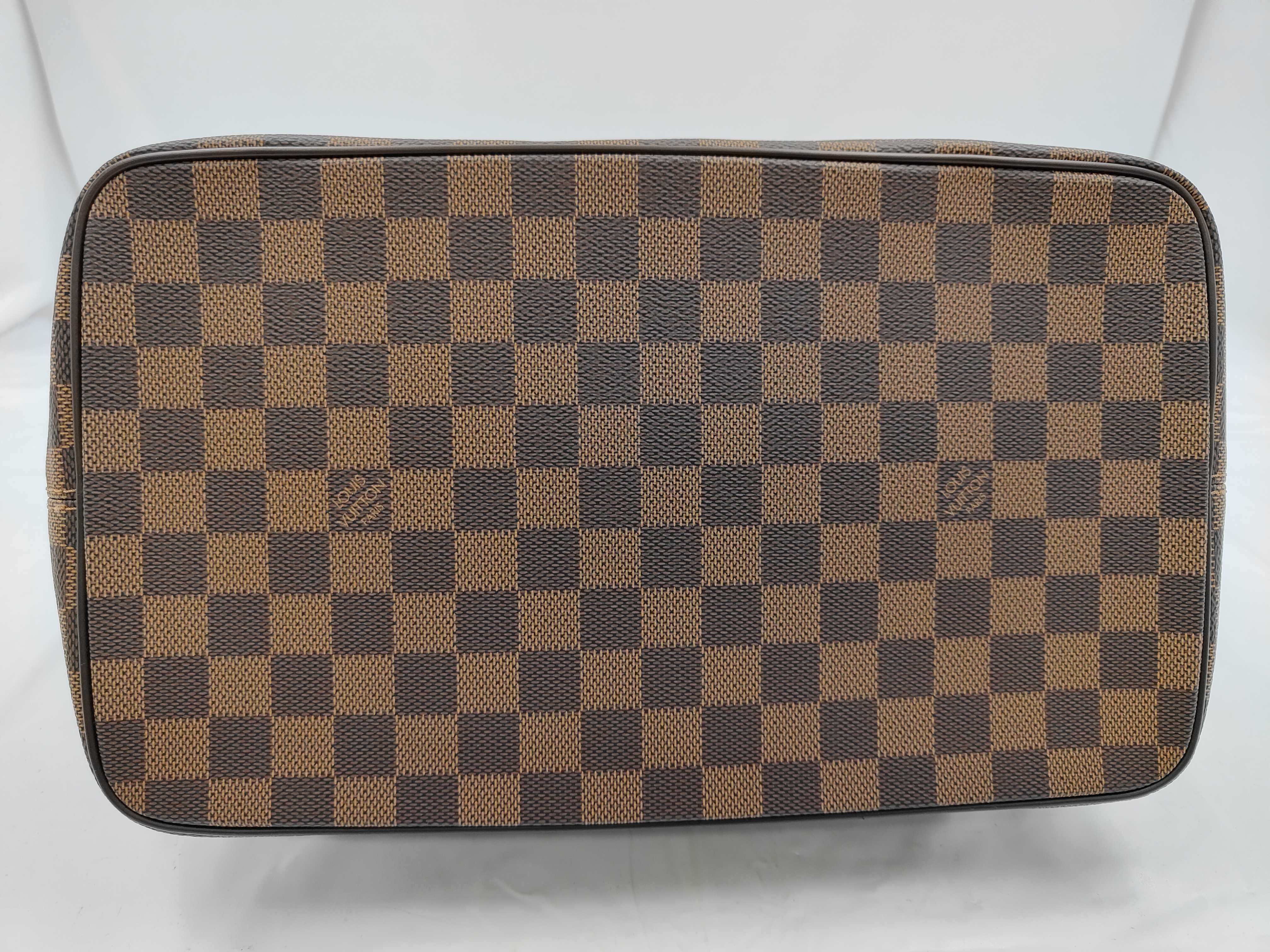 Damier Saleya MM Tote Bag N51182 Serial FL1077 — view 8