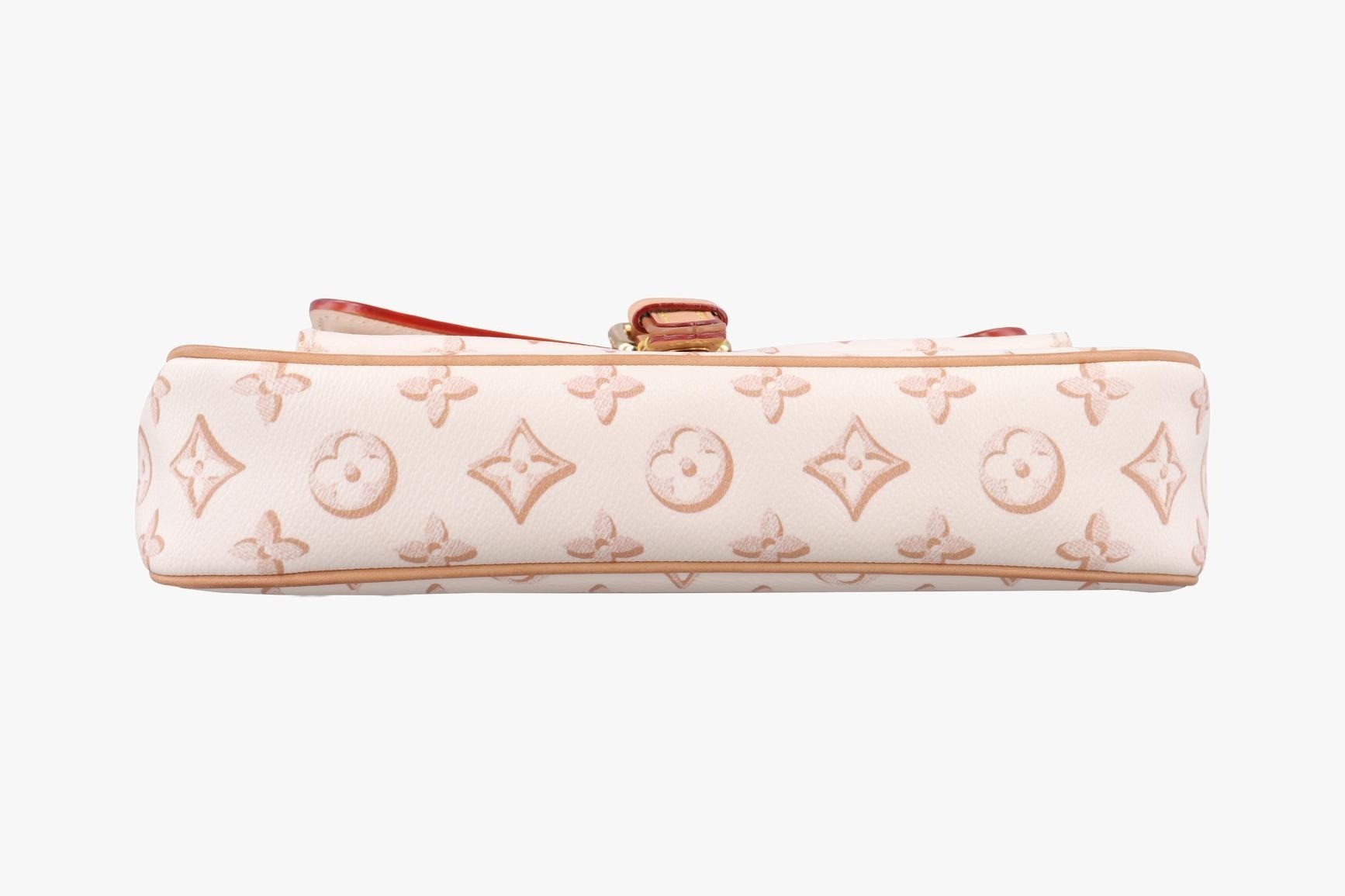 Maxi Pochette Accessoires PVC Coated Canvas Ivory x Black — view 3