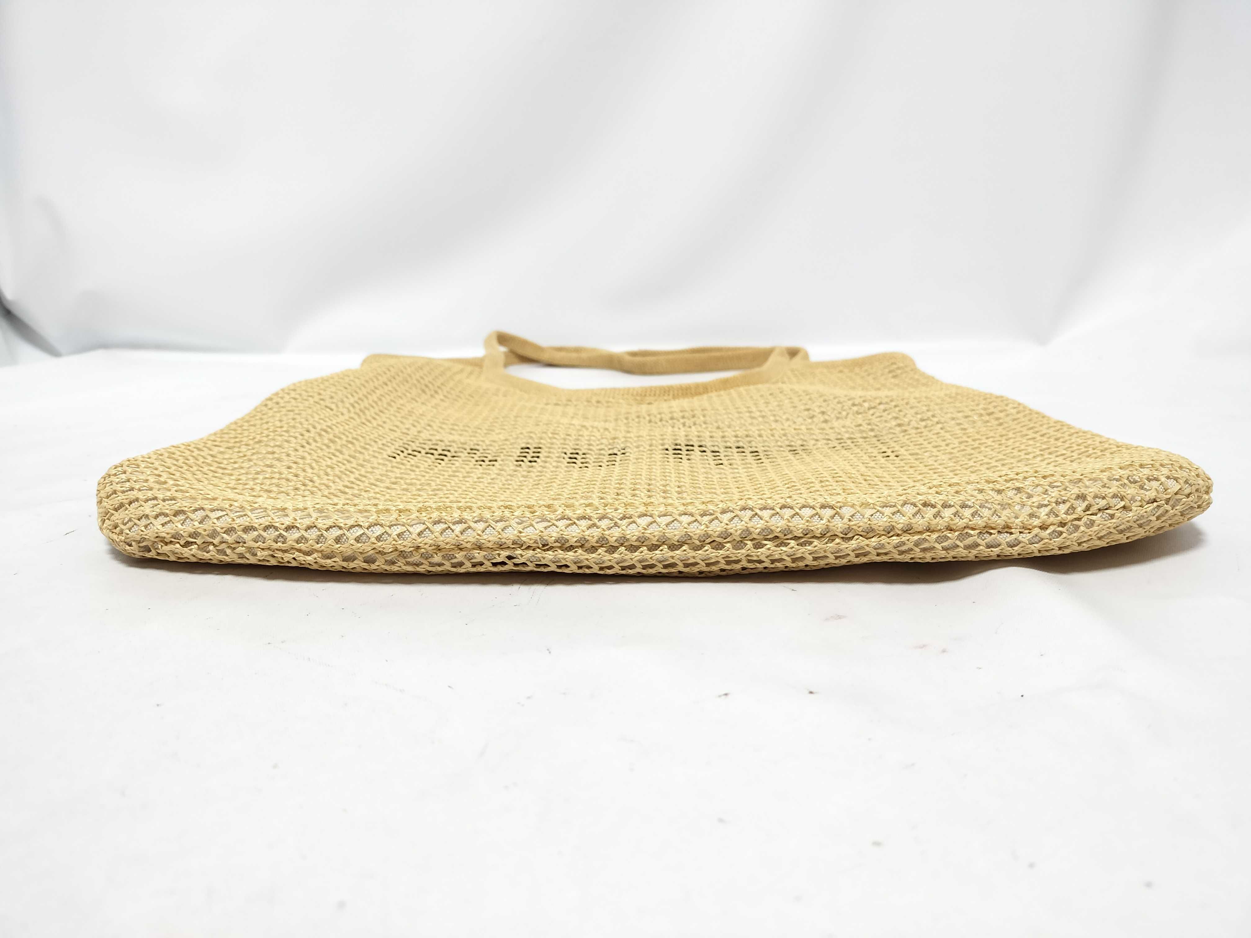 Ivy Mesh Tote Bag, Beige, 5BG231 (Shoulder Bag) — view 6