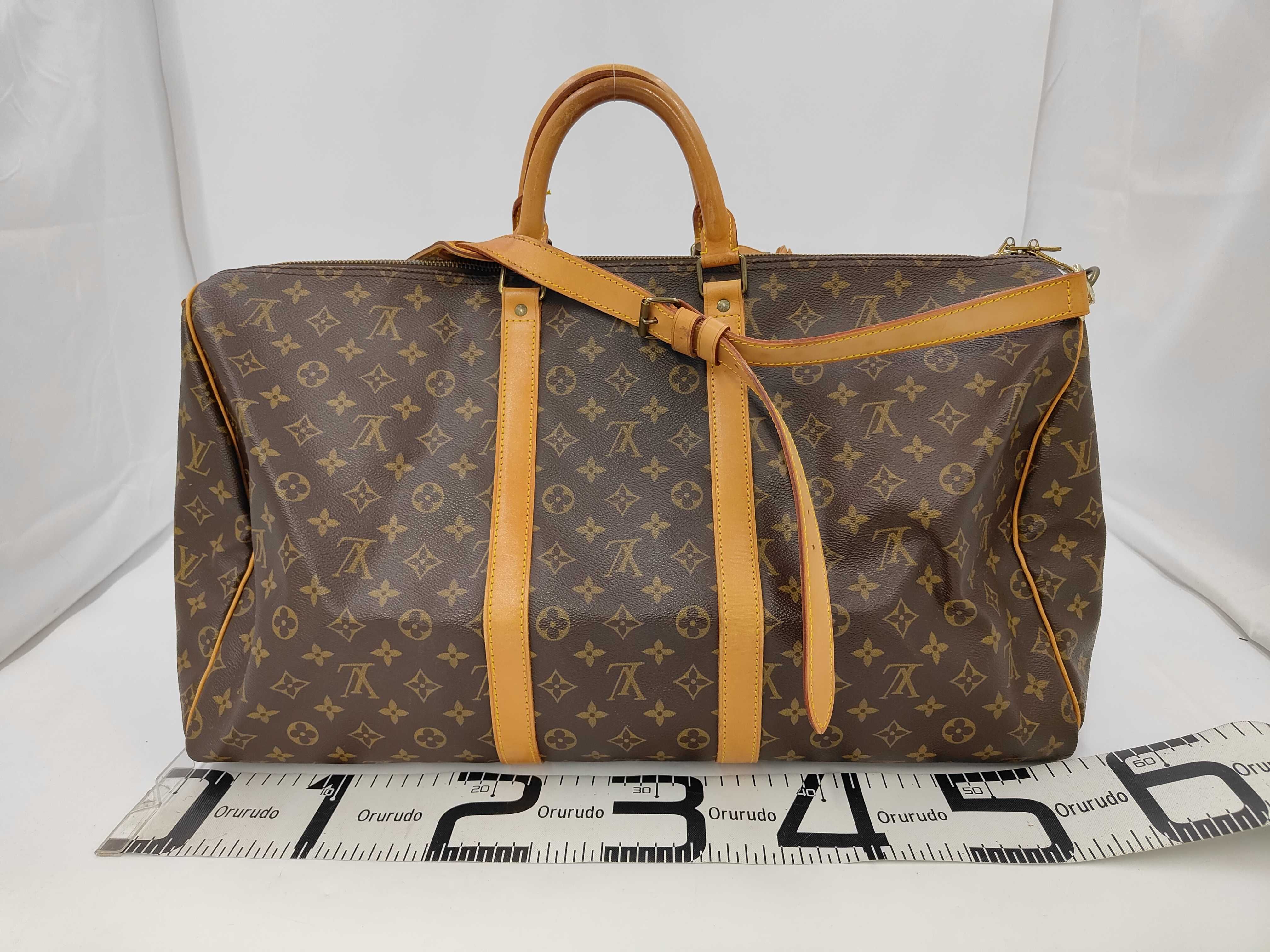 Monogram M41414 Keepall Bandoulière 55 Boston Bag — view 2