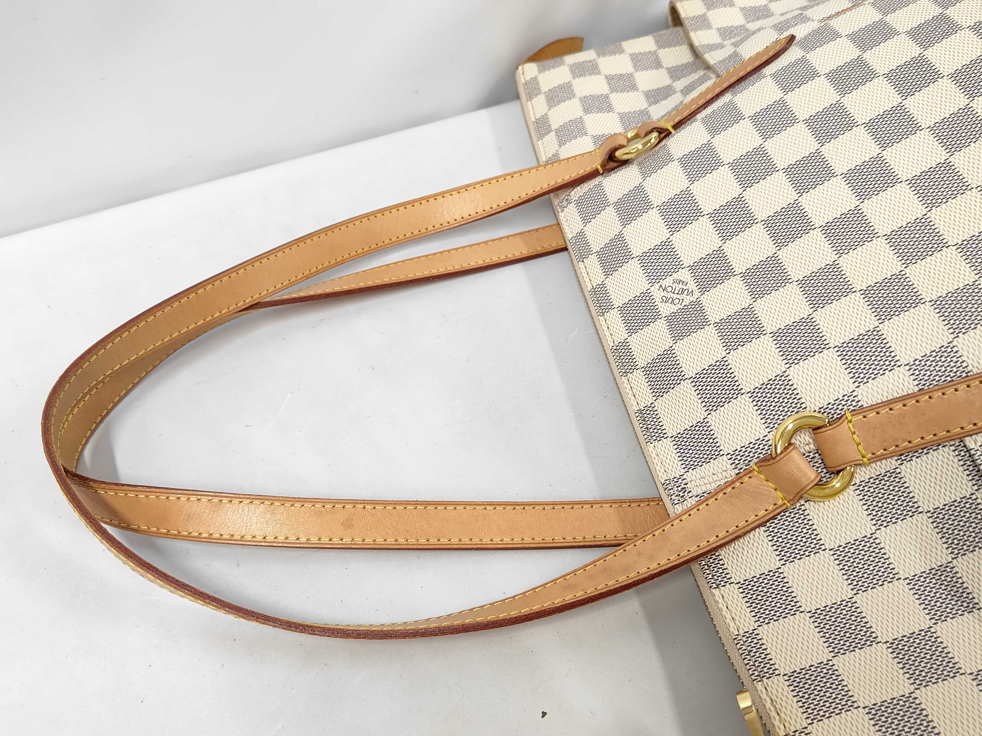 Damier Azur N51262 Totally MM Tote Bag — view 5