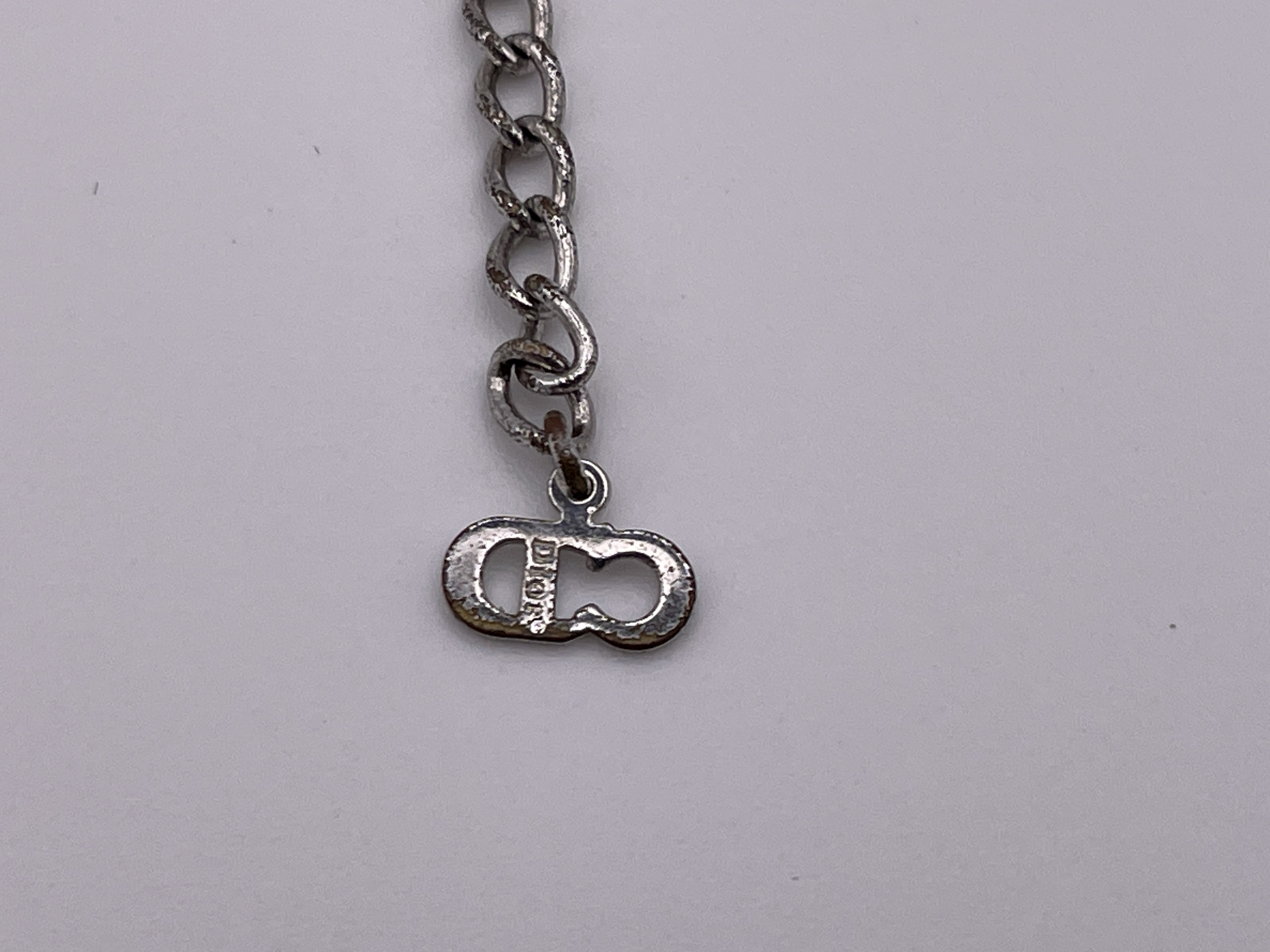 silver necklace — view 3