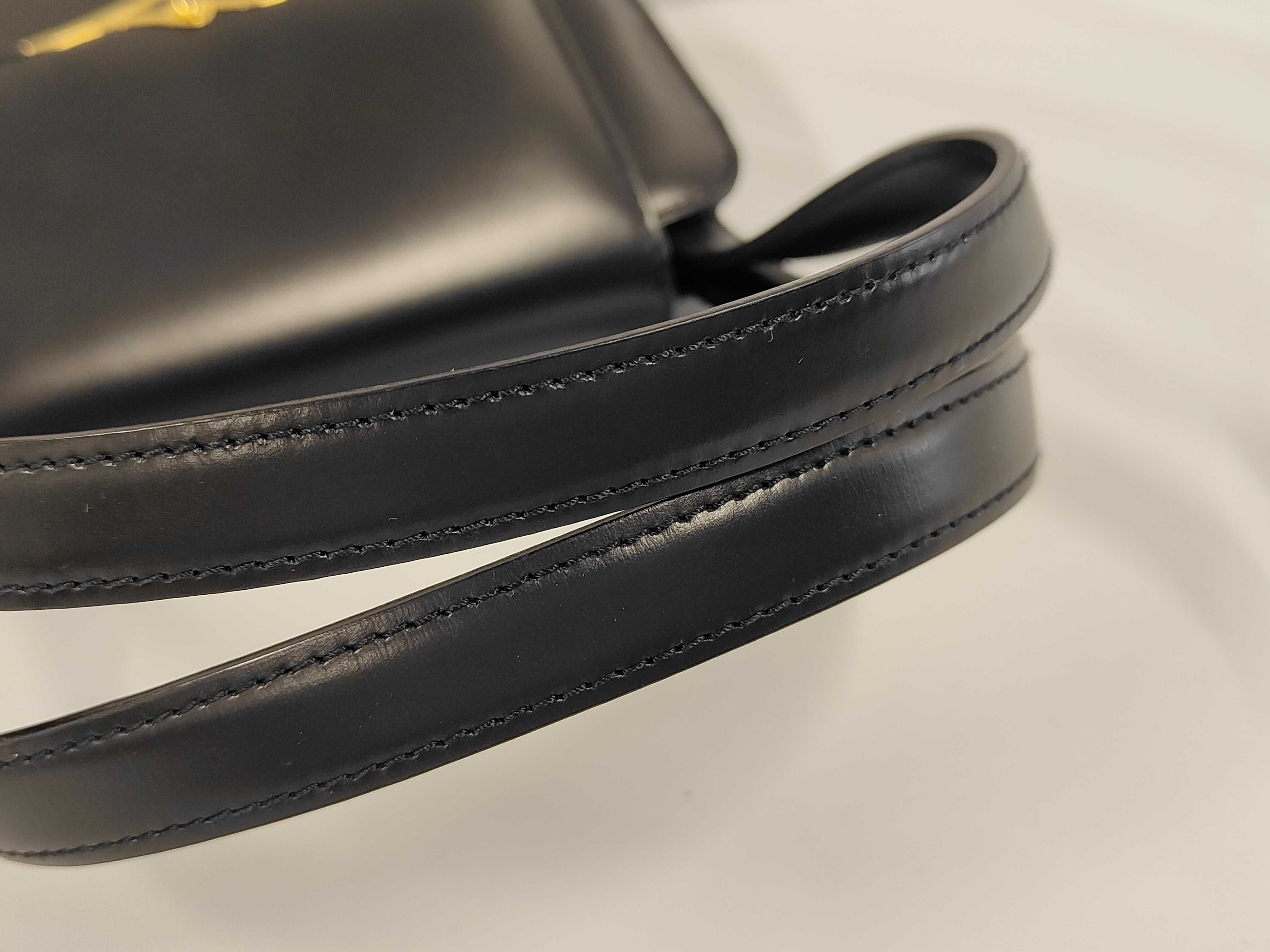 Sapphire Leather Shoulder Bag — view 5
