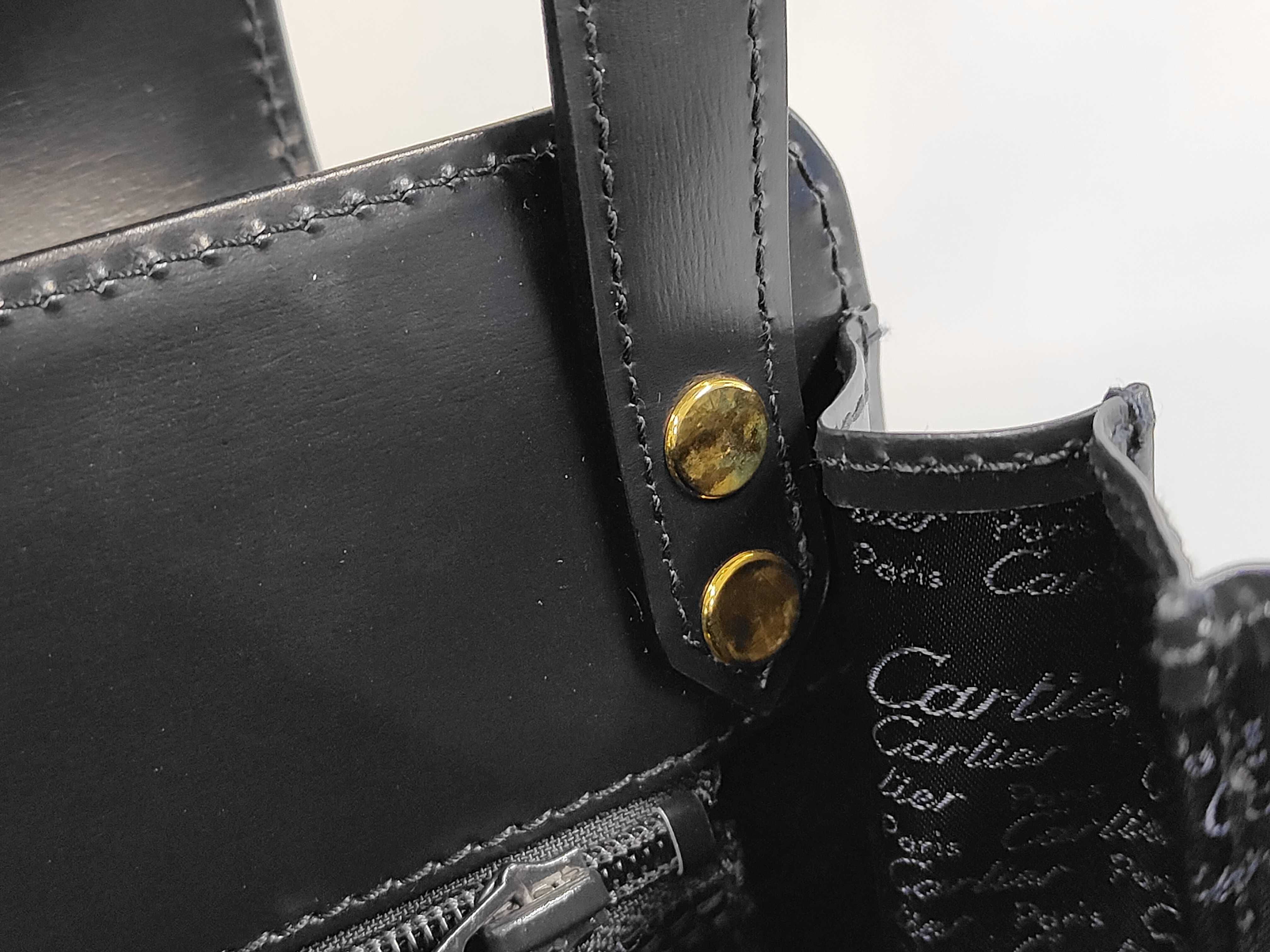 Sapphire Leather Shoulder Bag — view 7