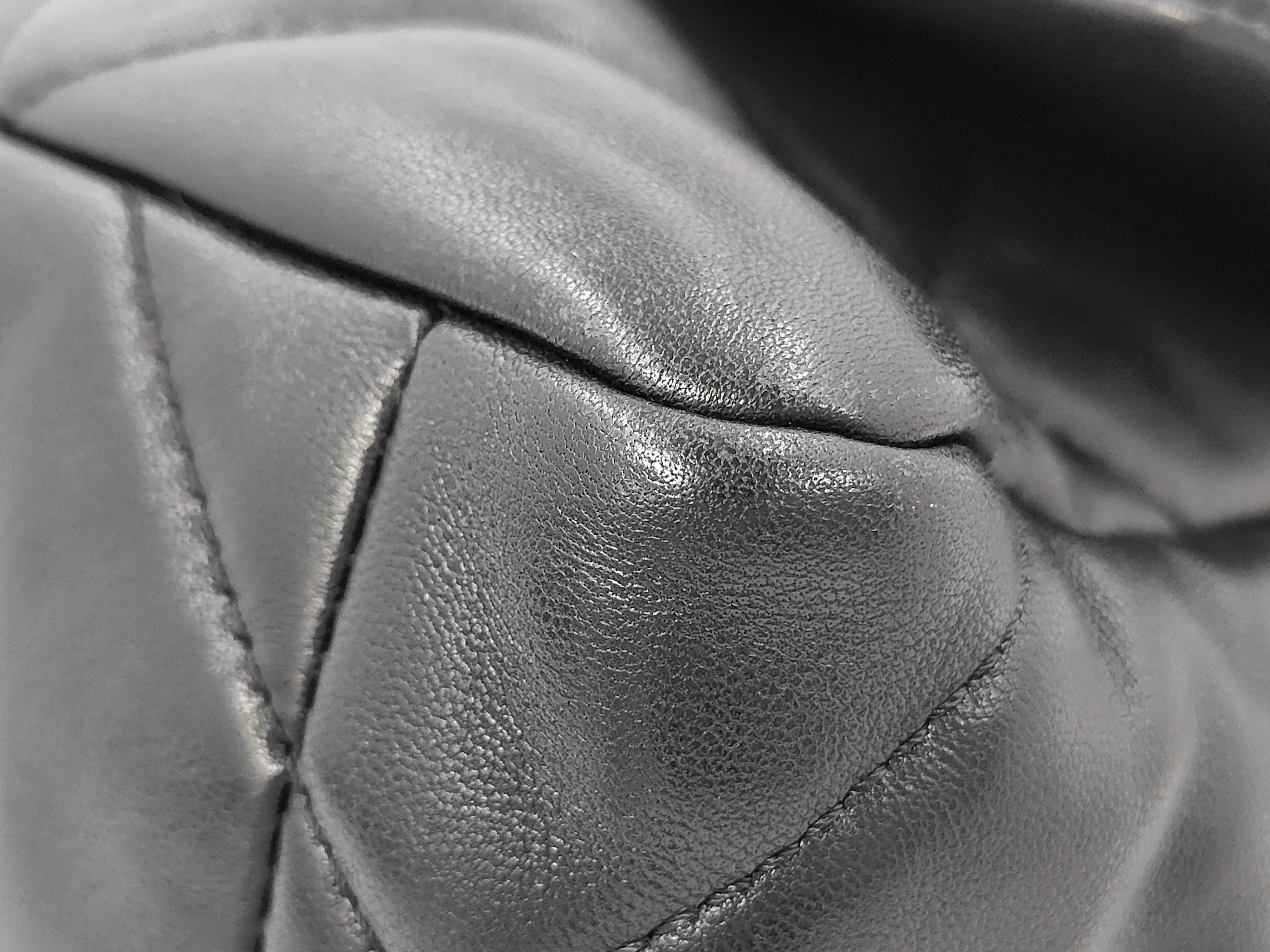 19 Bag, Black Quilted Lambskin Leather Shoulder Bag — view 7