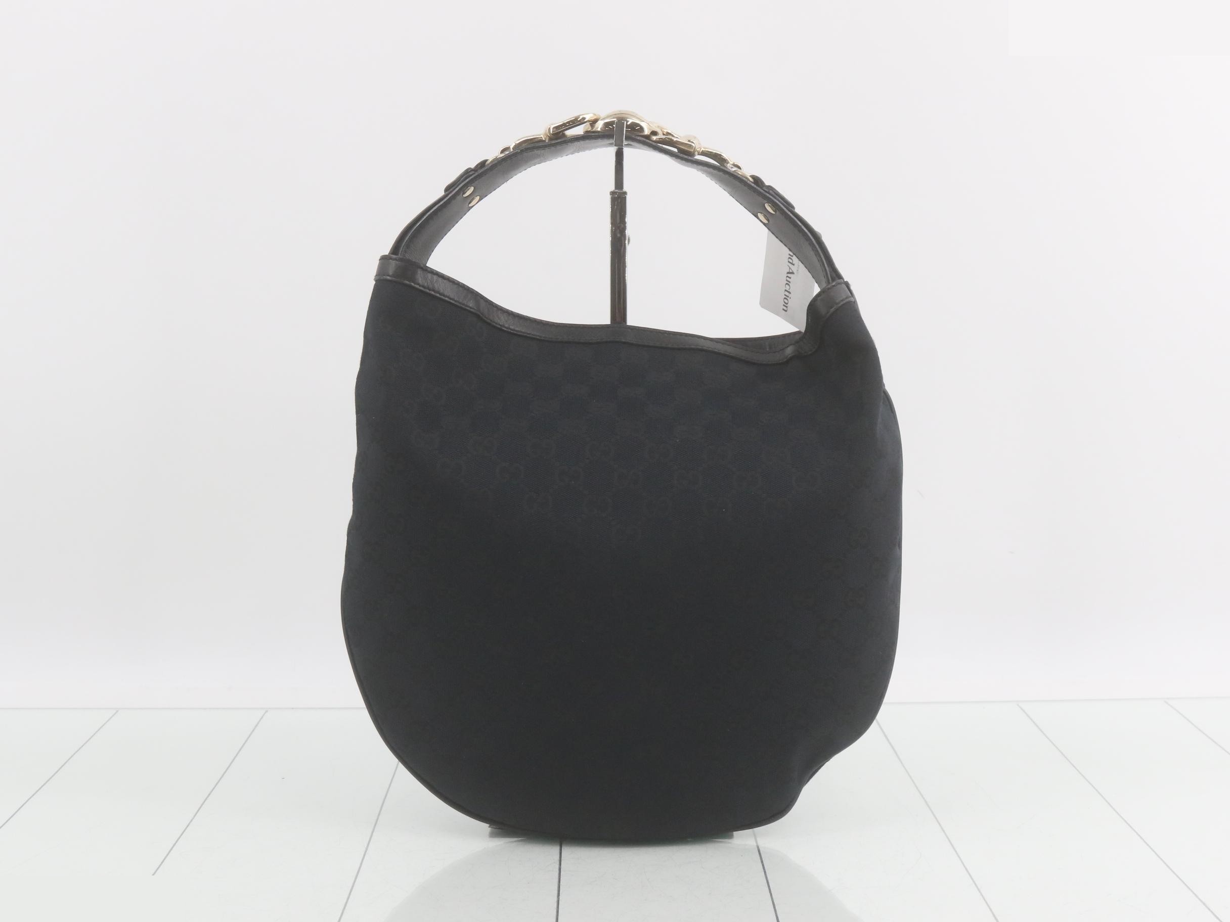 GG Canvas Horsebit Shoulder Bag — view 2