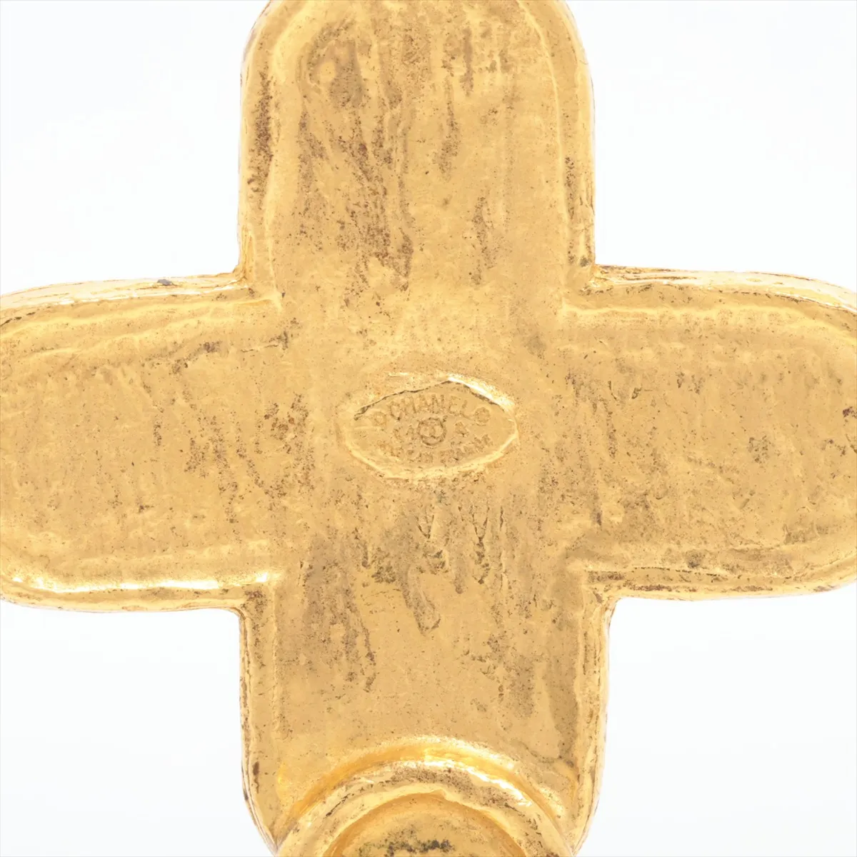 Coco Mark 94A Necklace, GP Gold. Shows wear, — view 4