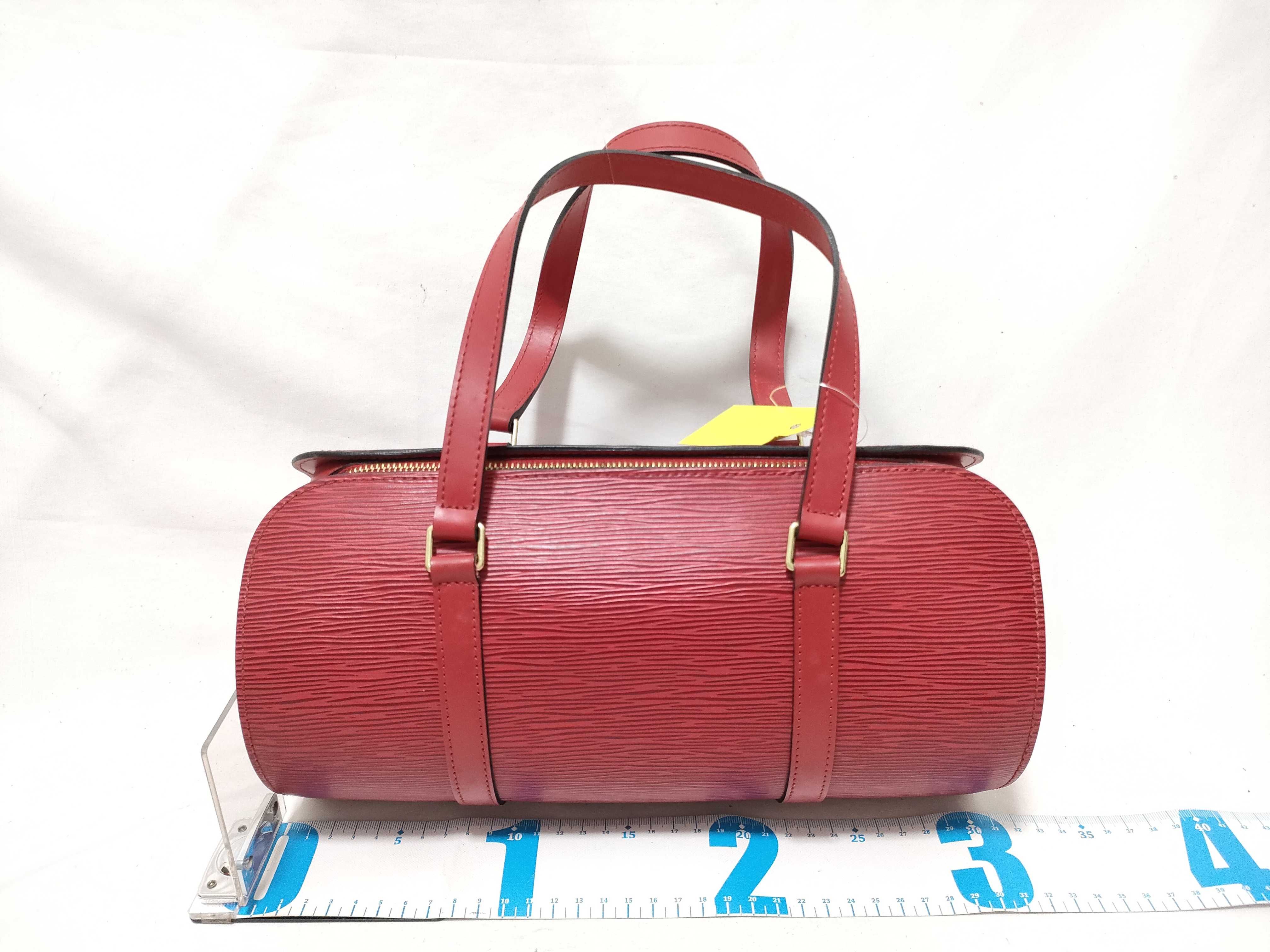 Epi Soufflot M52227 Red Handbag — view 2