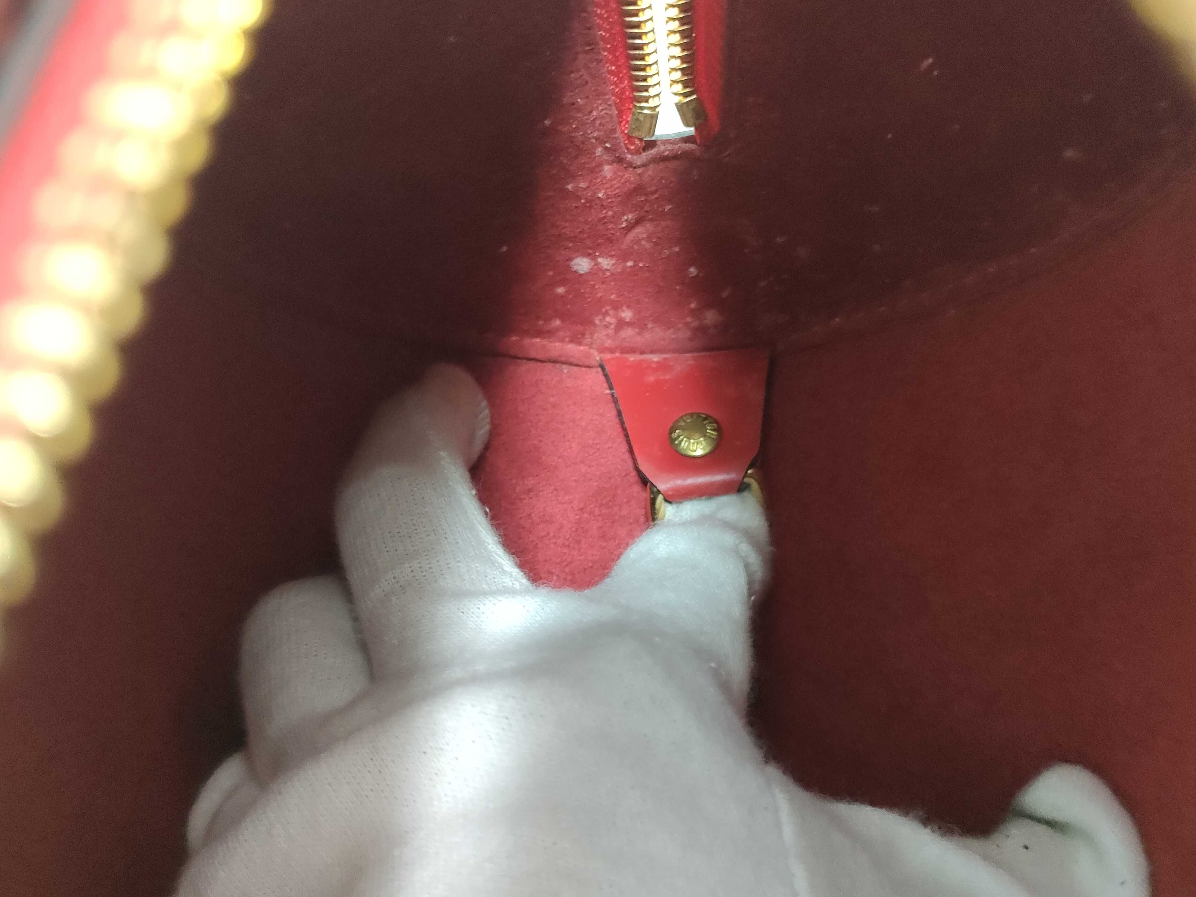 Epi Soufflot M52227 Red Handbag — view 13