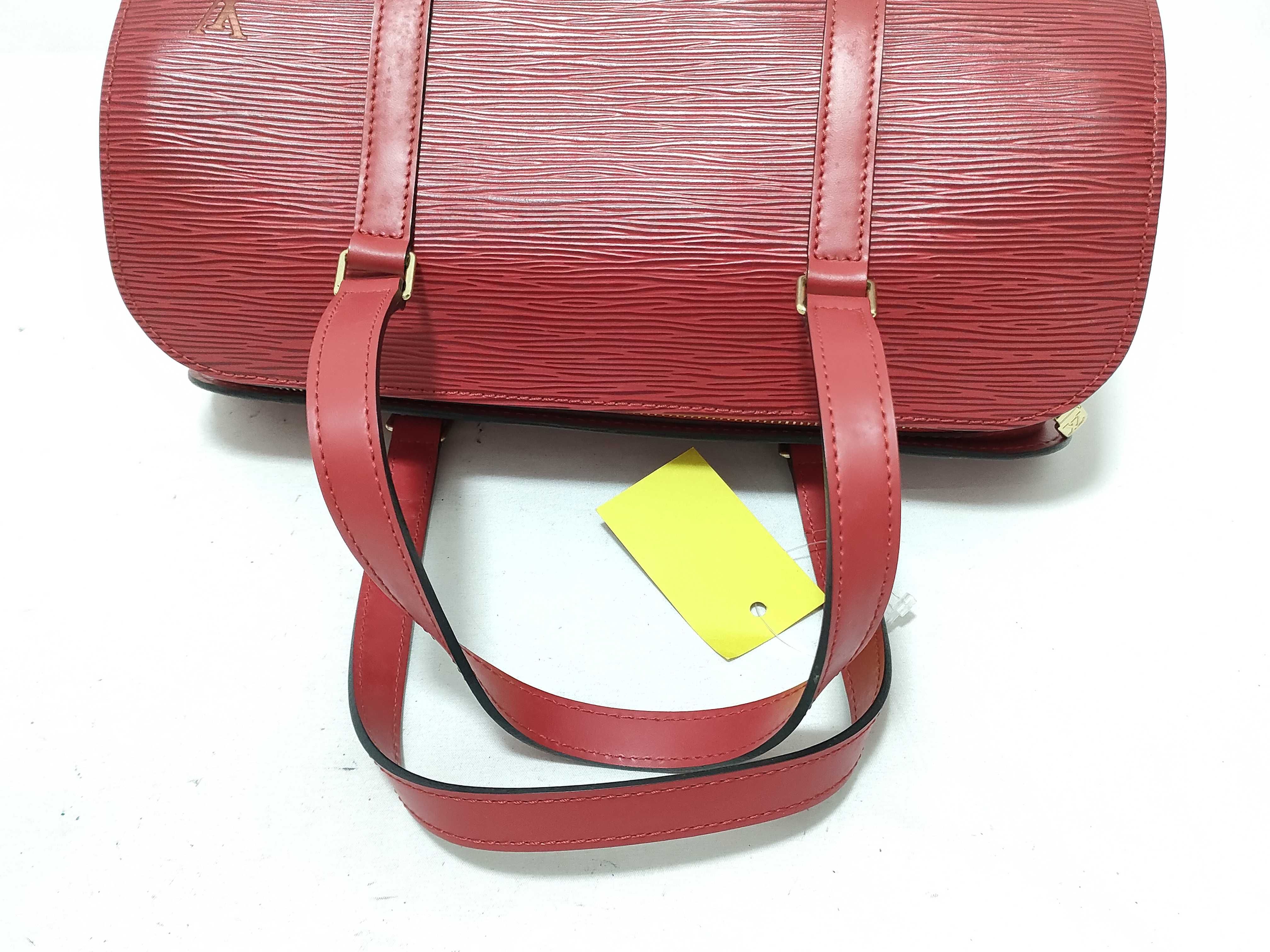 Epi Soufflot M52227 Red Handbag — view 3