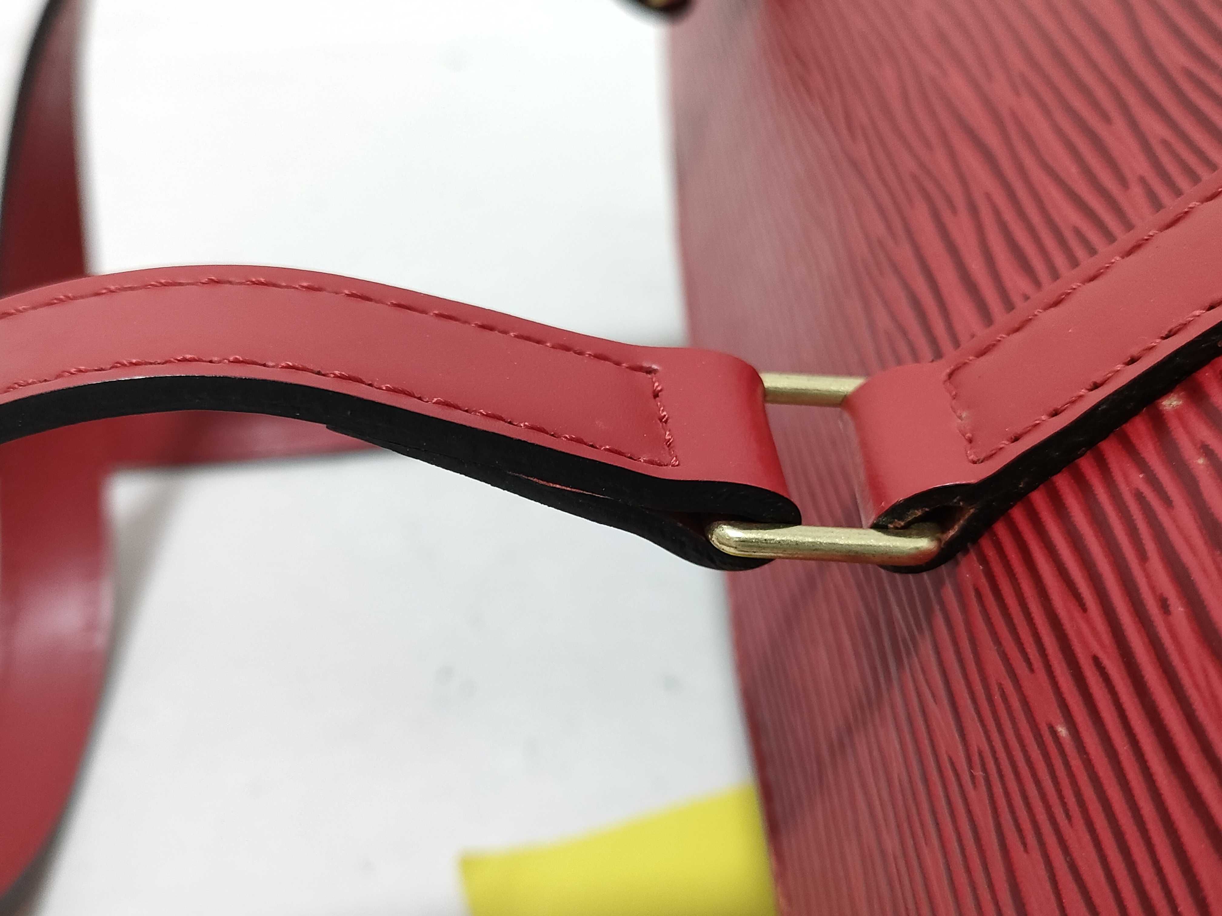 Epi Soufflot M52227 Red Handbag — view 5