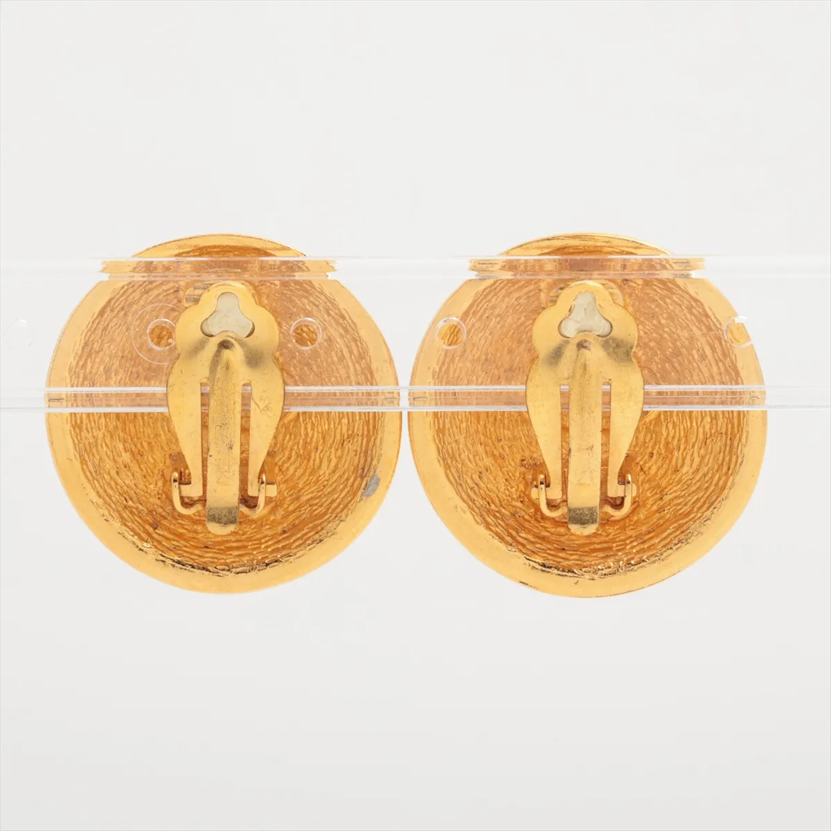 Cocomark Matelasse 2389 Earrings (for both ears) GP Gold — view 2
